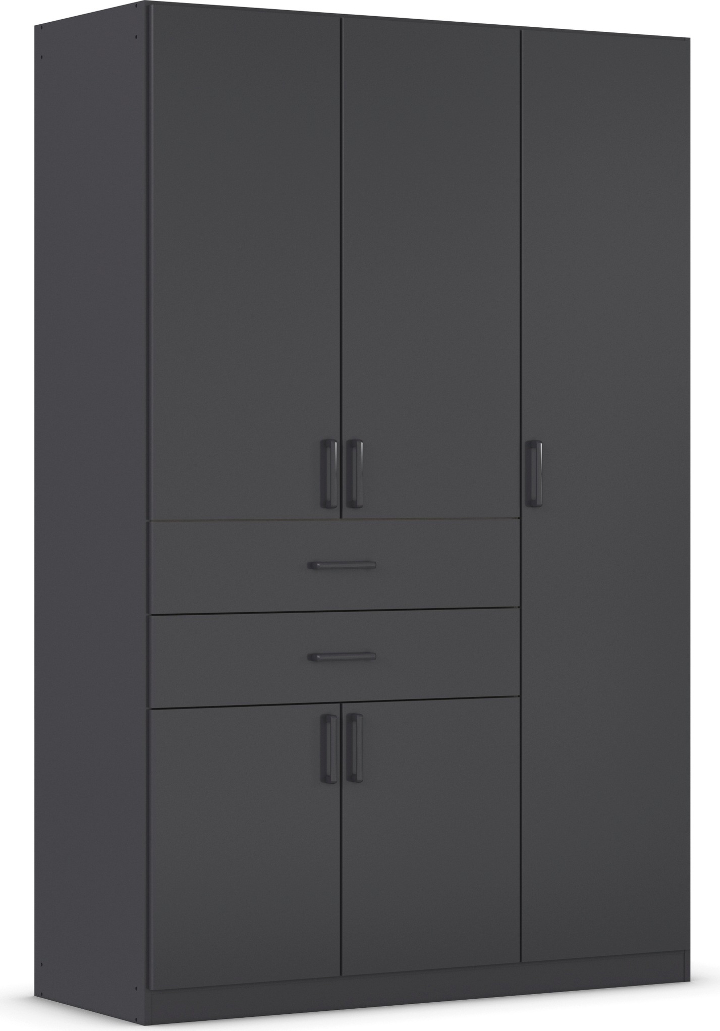rauch Drehtürenschrank »Kleiderschrank Schrank Garderobe MAIKA mit Dekor-Front«, 2 Schubladen, in verschiedenen Breiten, Höhen, Farben, MADE IN GERMANY