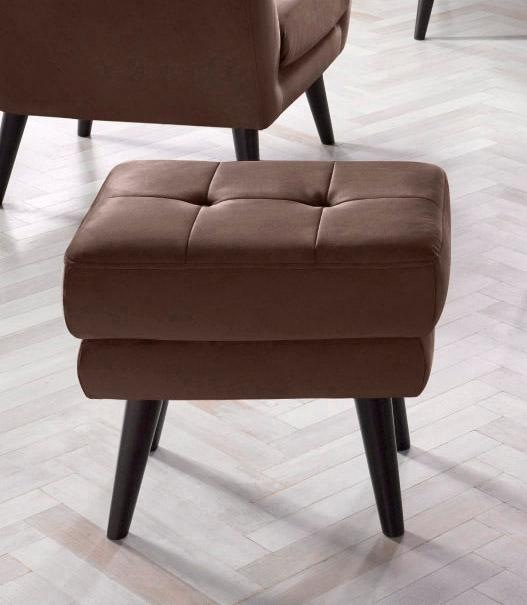 Home affaire Hocker »Hemmink« mit Knopfheftung günstig online kaufen