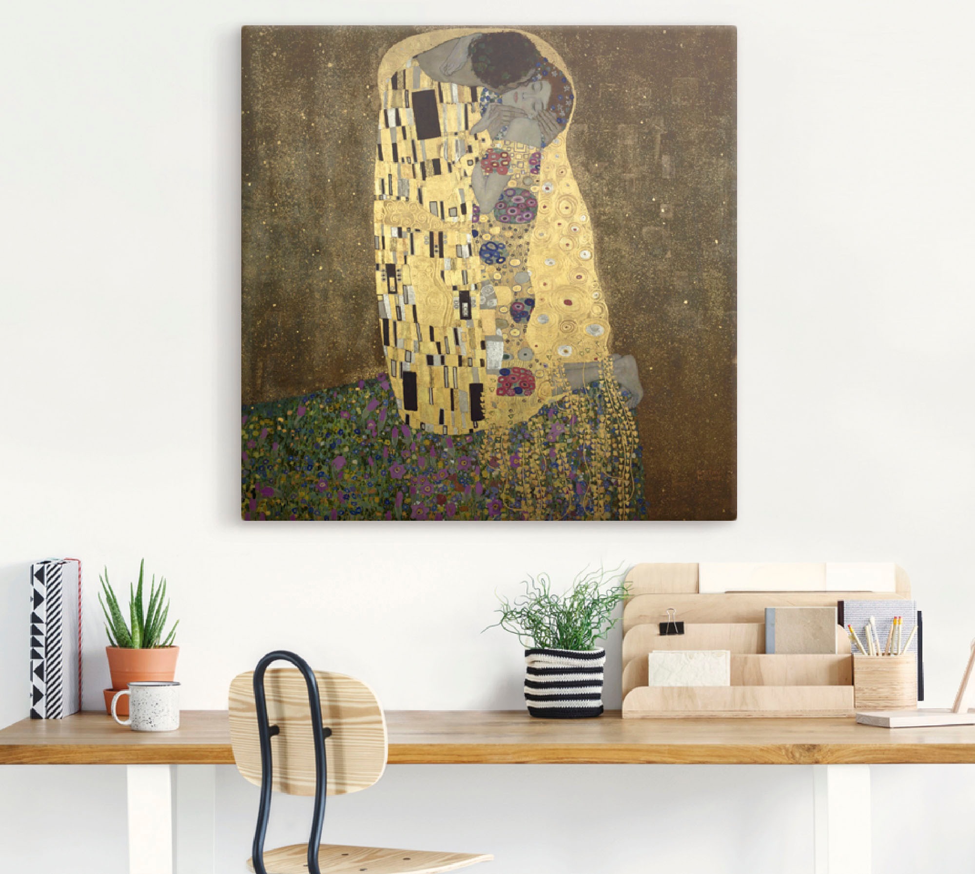 Artland Wandbild »Der Kuß« Paar 1 Stk. tlg. als Leinwandbild, Poster in ver günstig online kaufen