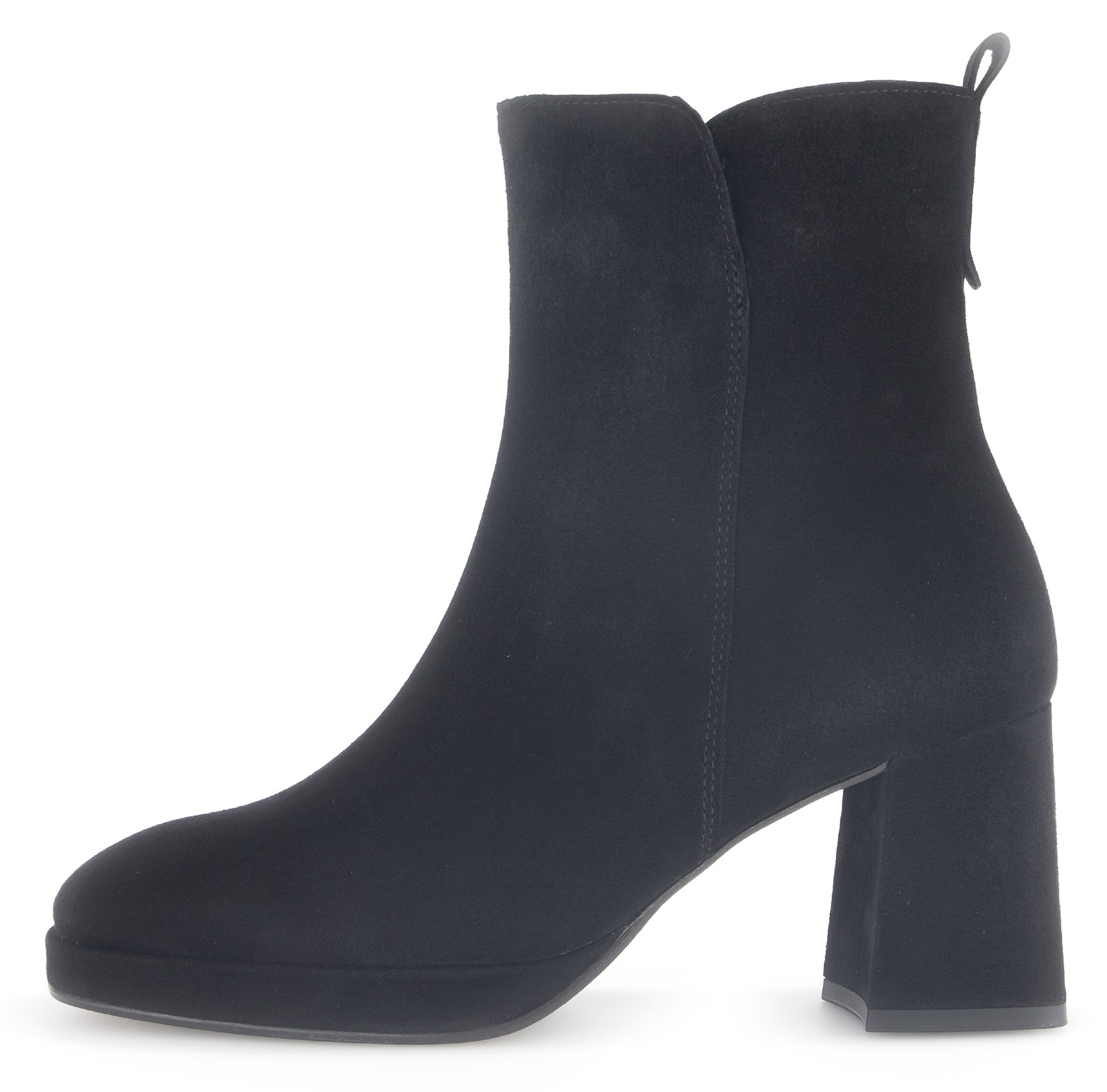 Gabor Stiefelette, Blockabsatz, Ankleboots mit praktischem Innenreißverschluss
