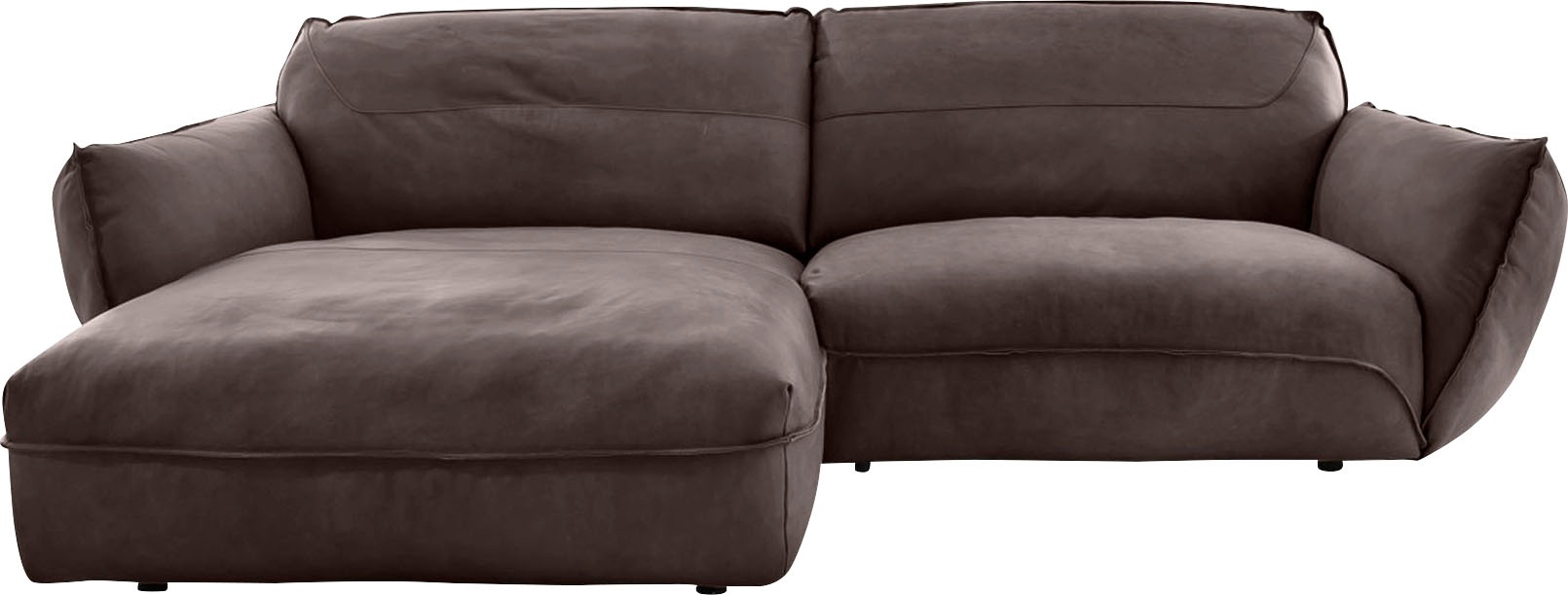 BETYPE Ecksofa "Be Type Be Chilled, Mega Sofa, Bezug: hochwertiges Anilinle günstig online kaufen