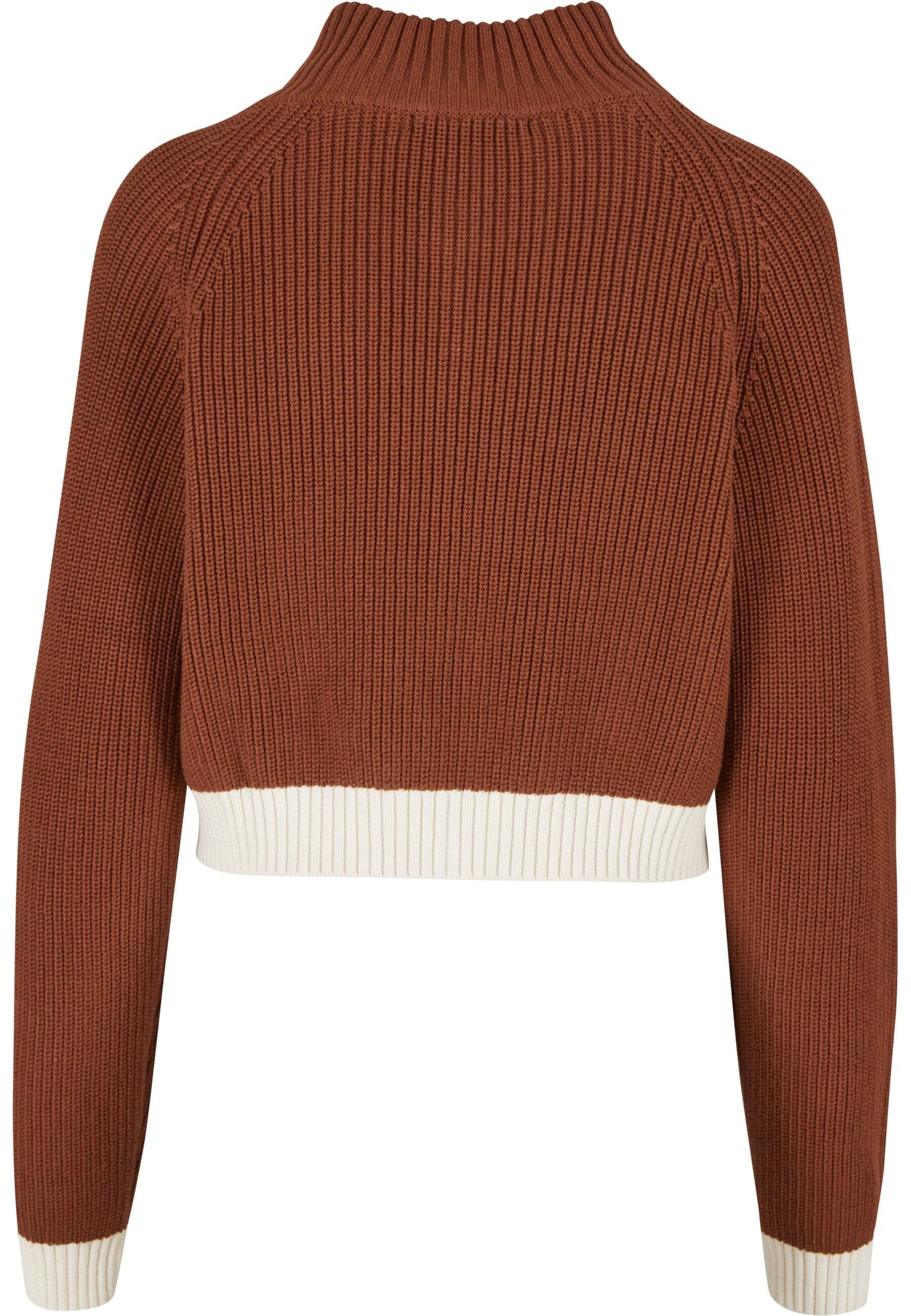 PEQUS Trainingsjacke »PEQUS PEQUS Cropped Knit Track Jacket« 1 Stk. tlg. ohne Kapuze