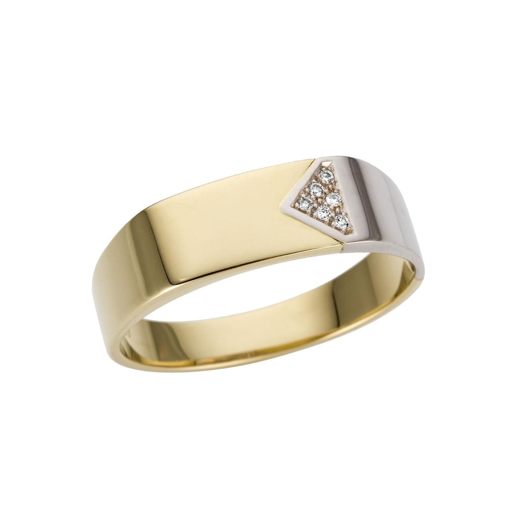 Firetti Goldring »Schmuck Geschenk Gold 333 Herrenring Goldring«