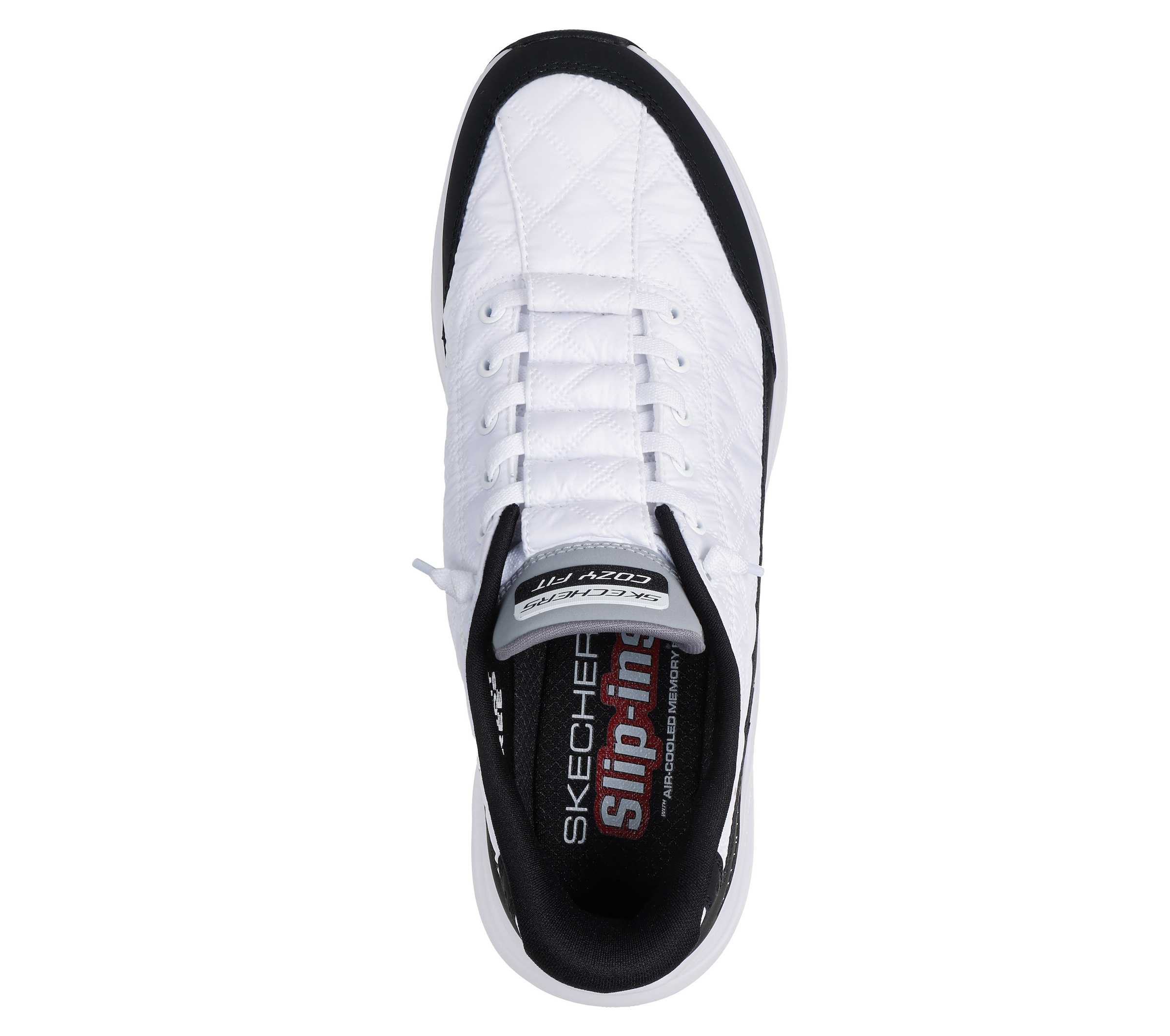 Skechers Slip-On Sneaker »CONTOUR FOAM«  Slipper, Schnürschuh in veganer Verarbeitung, Cozy Fit™-Komfort