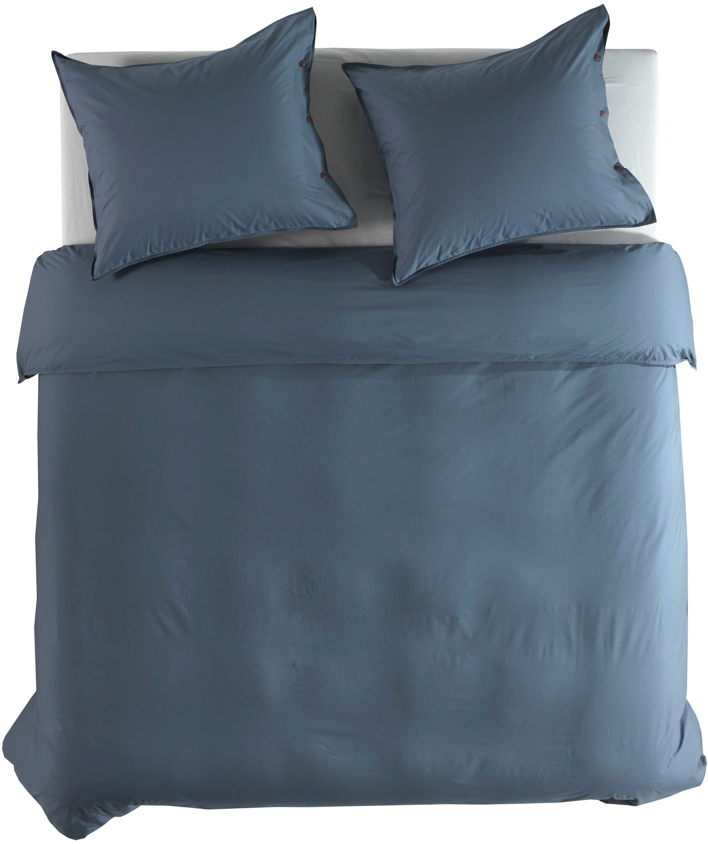 YELLOW Bettwäsche »Percale« 2 tlg. Uni Design, 100% Baumwolle ab 135x200 cm günstig online kaufen