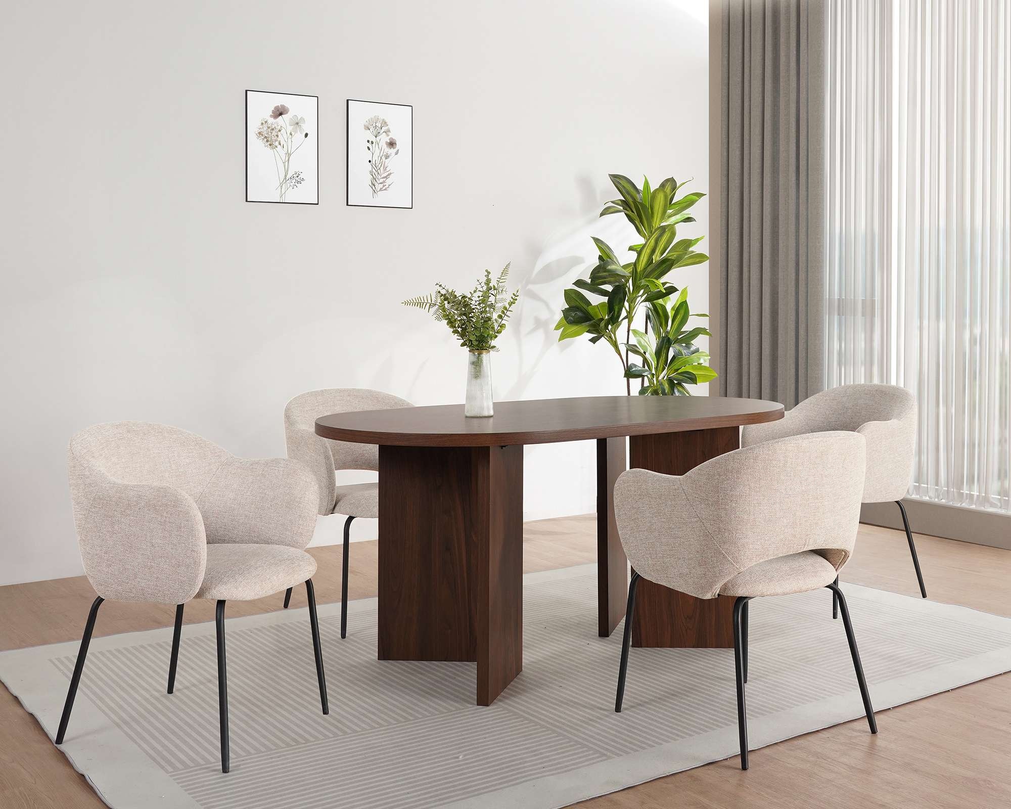 OTTO home Esstisch »Callii« Walnussoptik