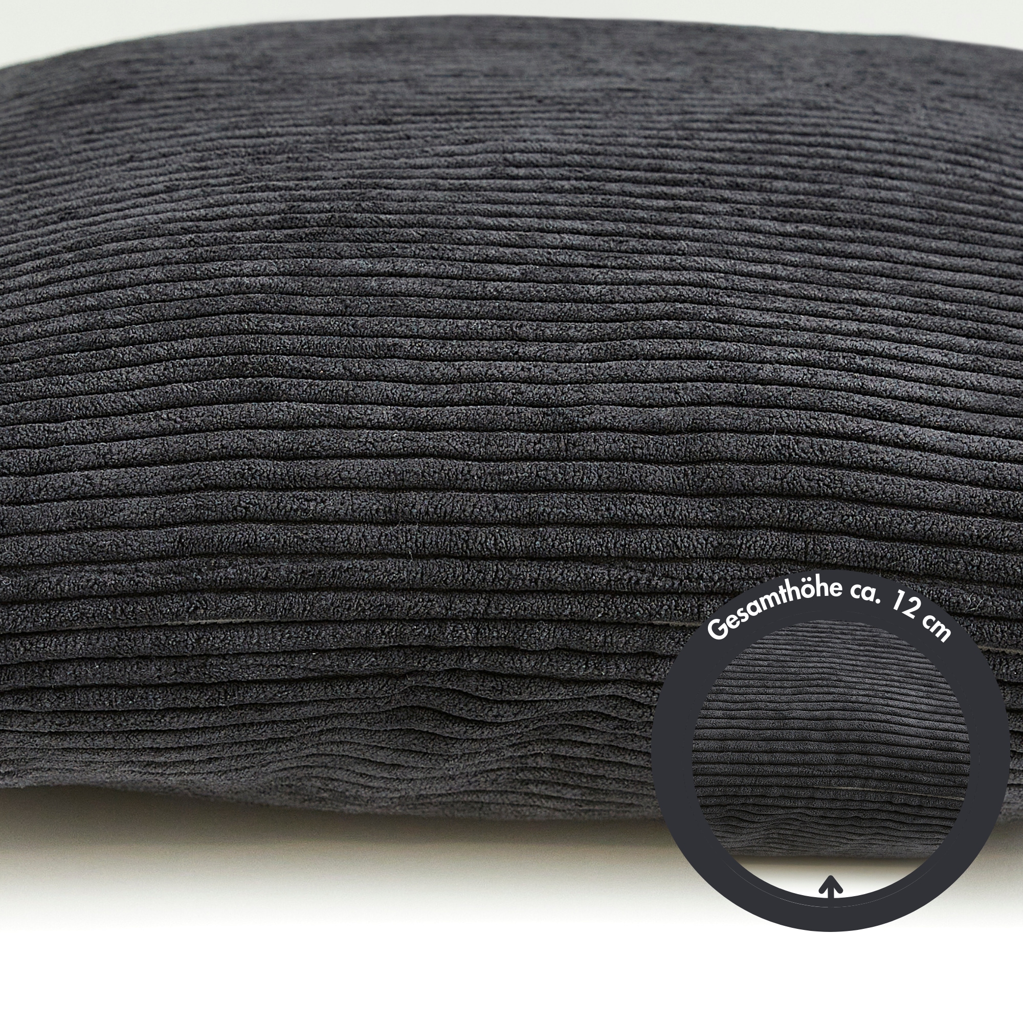 Andiamo Dekokissen »Cord Kissen Emy, Kissenhülle mit Füllung« Sofakissen, eckig, 40x40 oder 30x50  cm, auch als 4er Set erhältlich