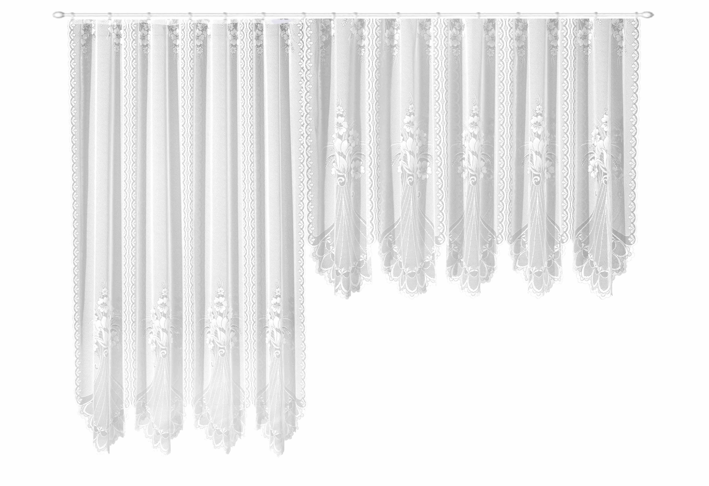 Weckbrodt Gardine »Adria«, (1 St.), Jacquard, strukturiert, halbtransparent günstig online kaufen