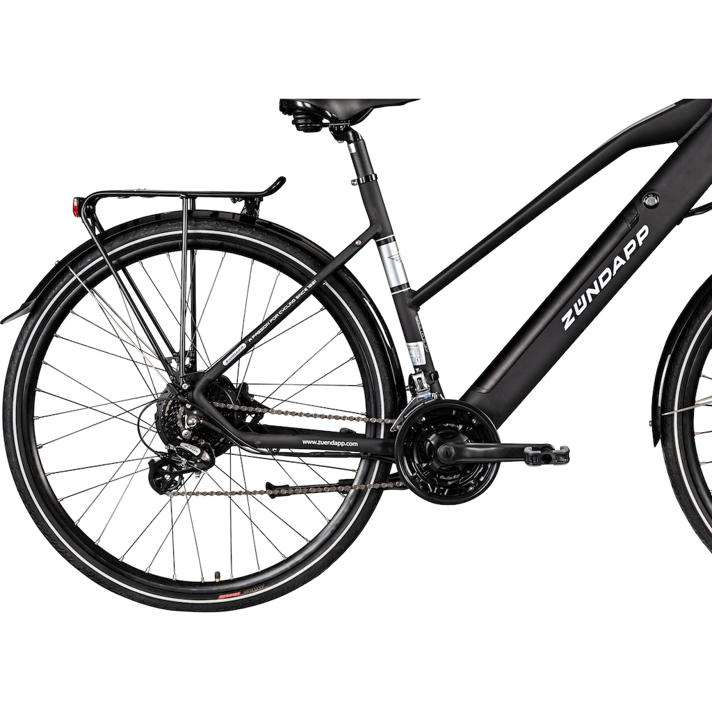 Zündapp E-Bike »Z810«, 24 Gang, Shimano, Altus RD-M310, Heckmotor 250 W