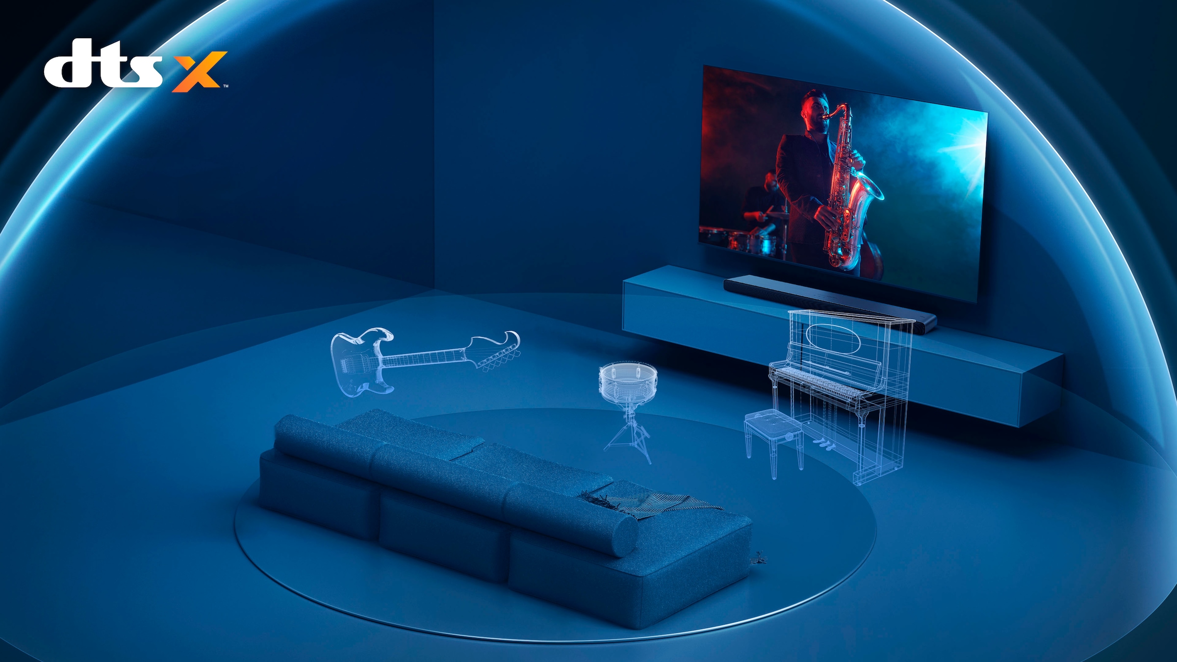 TCL Soundbar »S45H 2.0 Kanal DTS Virtual:X«, Dolby Atmos, Bluetooth 5.2, HDMI, 220 Watt, Wandhalterung, Subwoofer