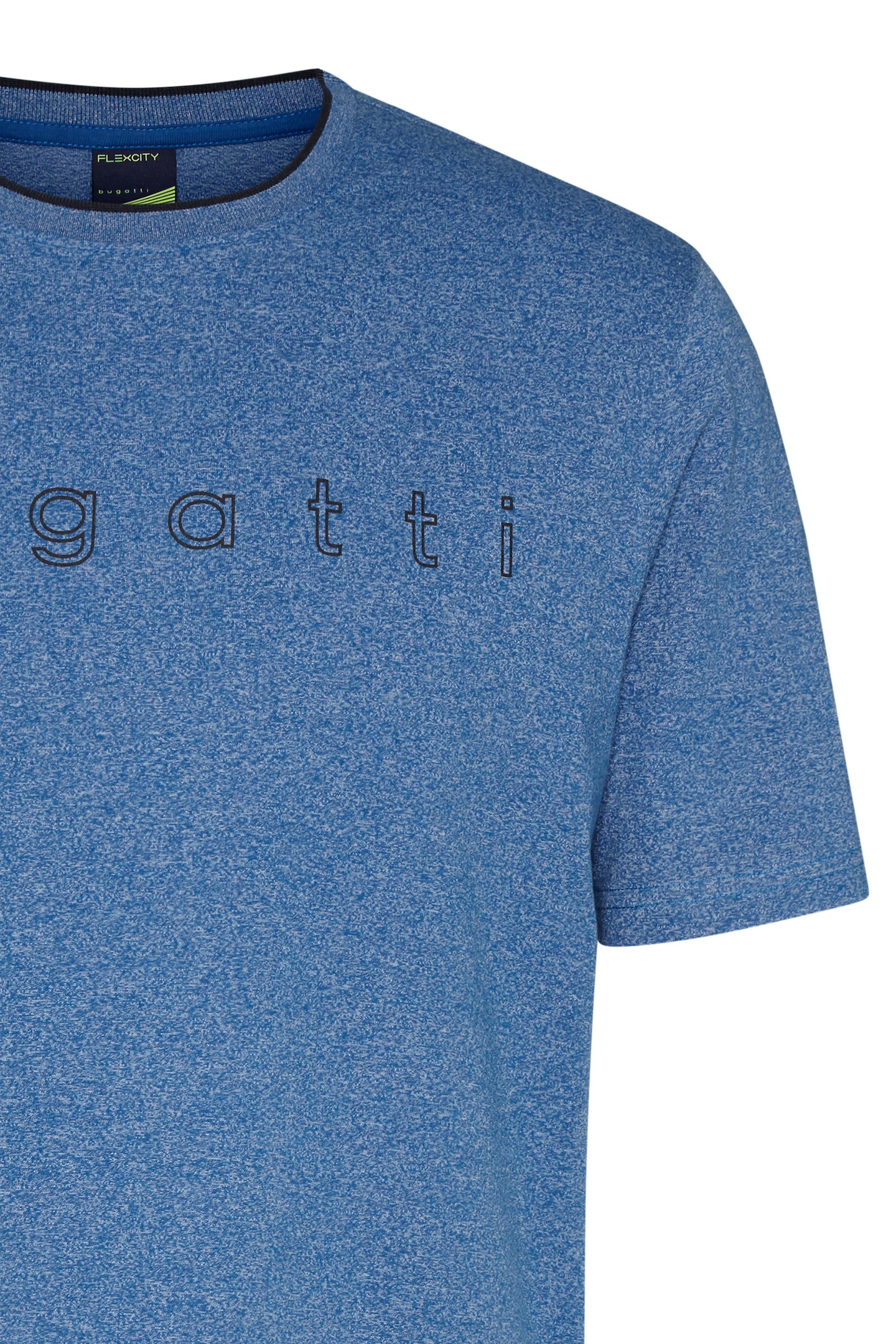 bugatti T-Shirt, bugatti großem kaufen online mit Logo-Print