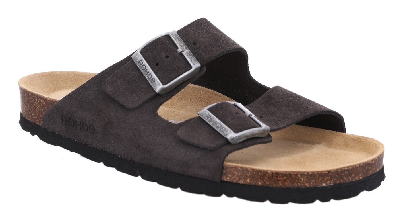 Rohde Pantolette »GRADO«, Sommerschuh, Hausschuh, Schlappen, Strandschuh mit Softfußbett
