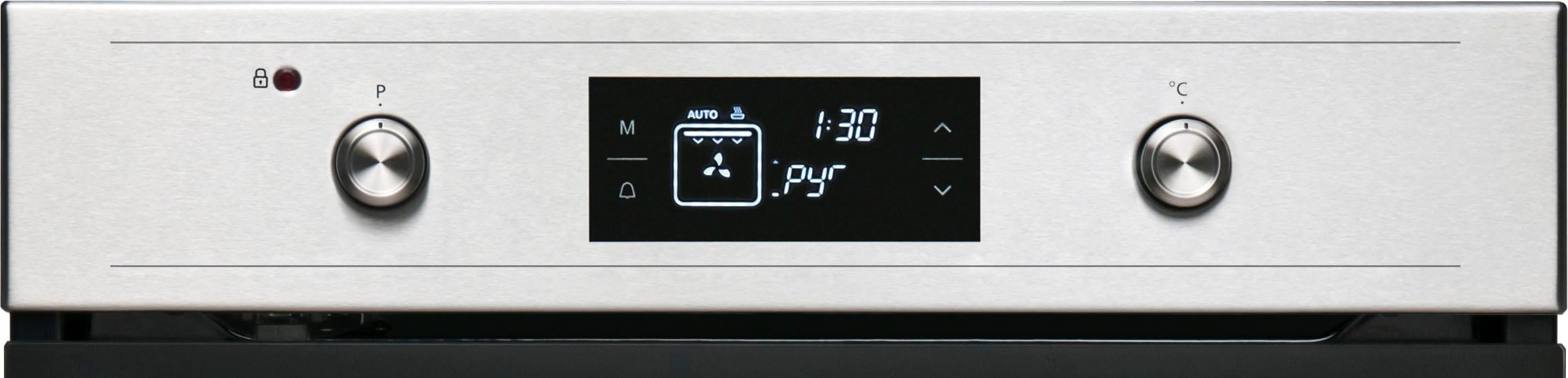 Sharp Pyrolyse Backofen  »K-61V28IM1-EU«, Pyrolyse-Selbstreinigung