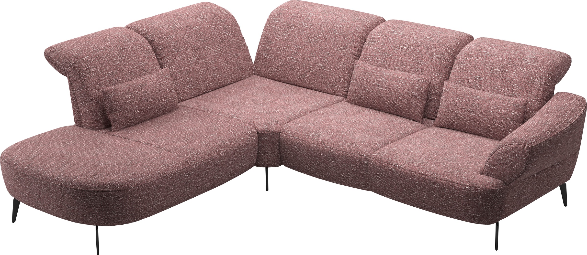 sit&more Ecksofa »Dance«, inkl.System Click&Seat und Sitztiefenverstellung