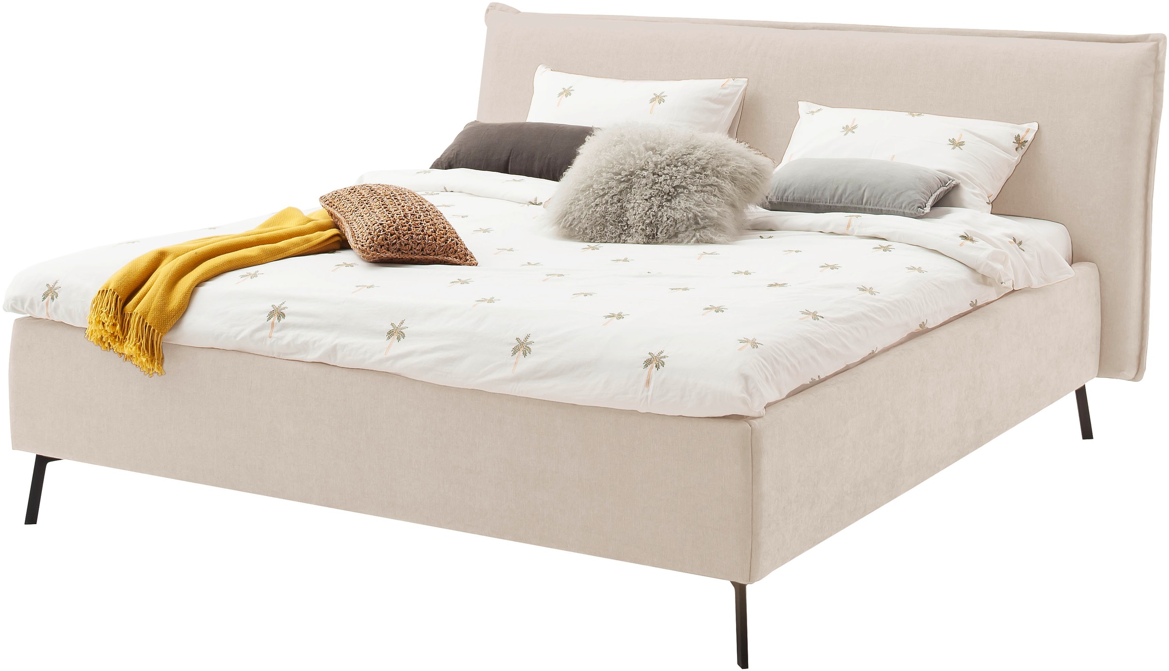 Home affaire Polsterbett »Aurela, liebevoll verarbeitete Biese & wahweise Ü günstig online kaufen