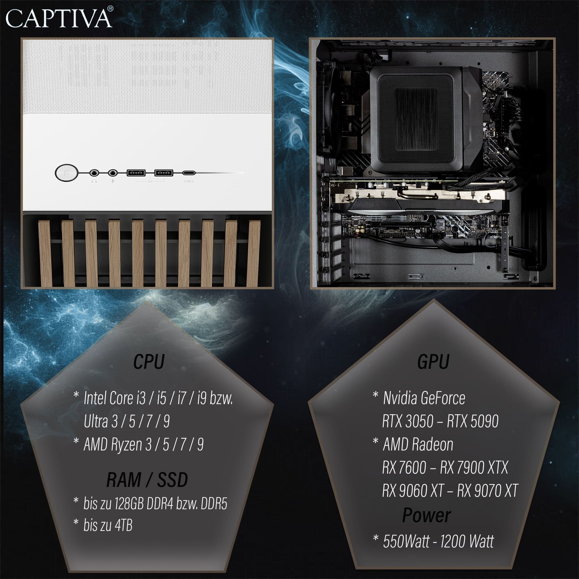 CAPTIVA Business-PC »Workstation I79-950«