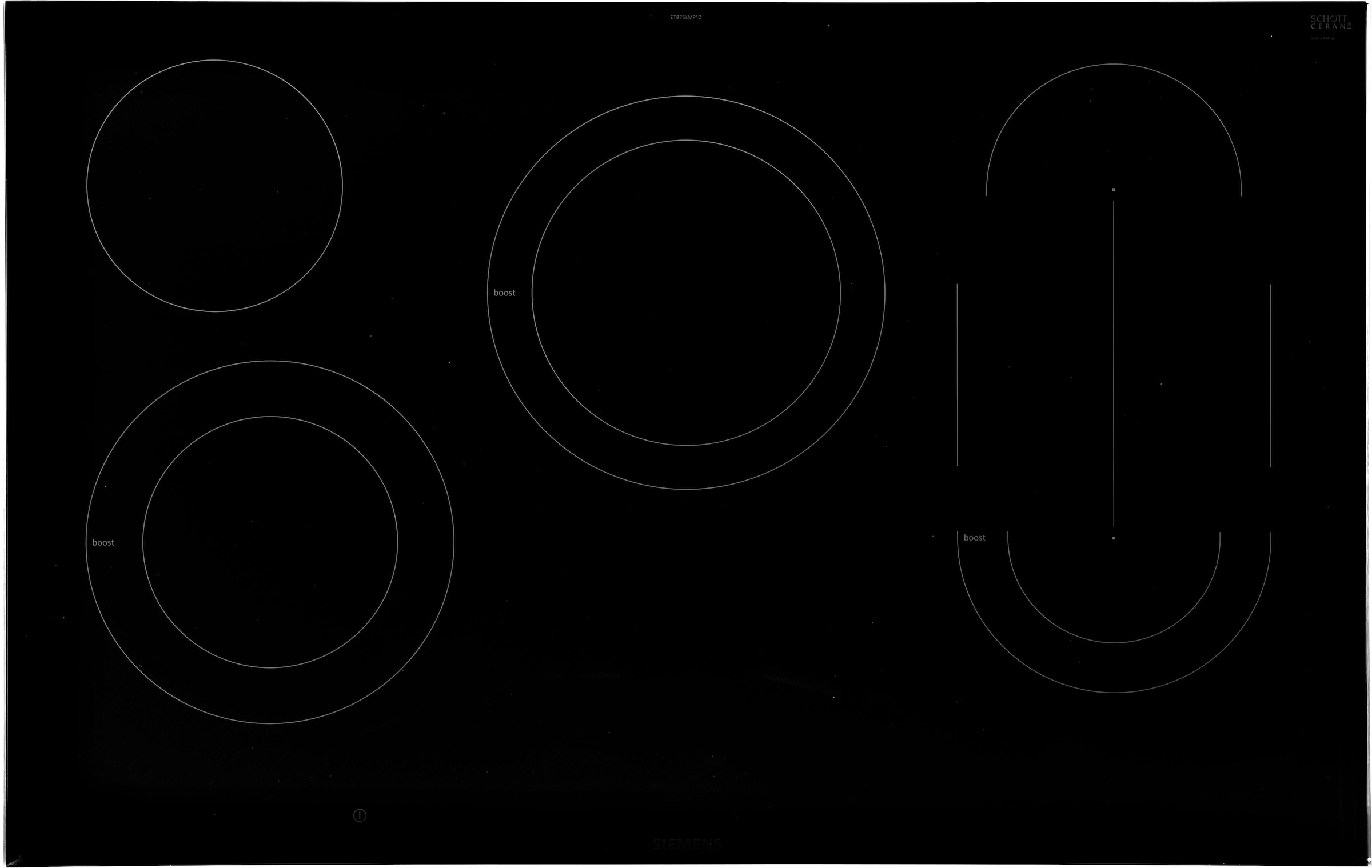 SIEMENS Elektro-Kochfeld von SCHOTT CERAN® »ET875LMP1D«, ET875LMP1D
