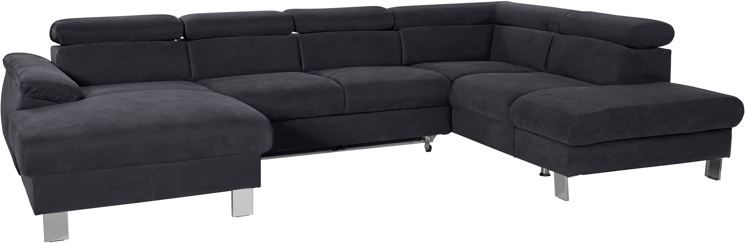 COTTA Wohnlandschaft »Komaris U-Form, B: 320 cm« mit Kopfteilverstellung, o günstig online kaufen