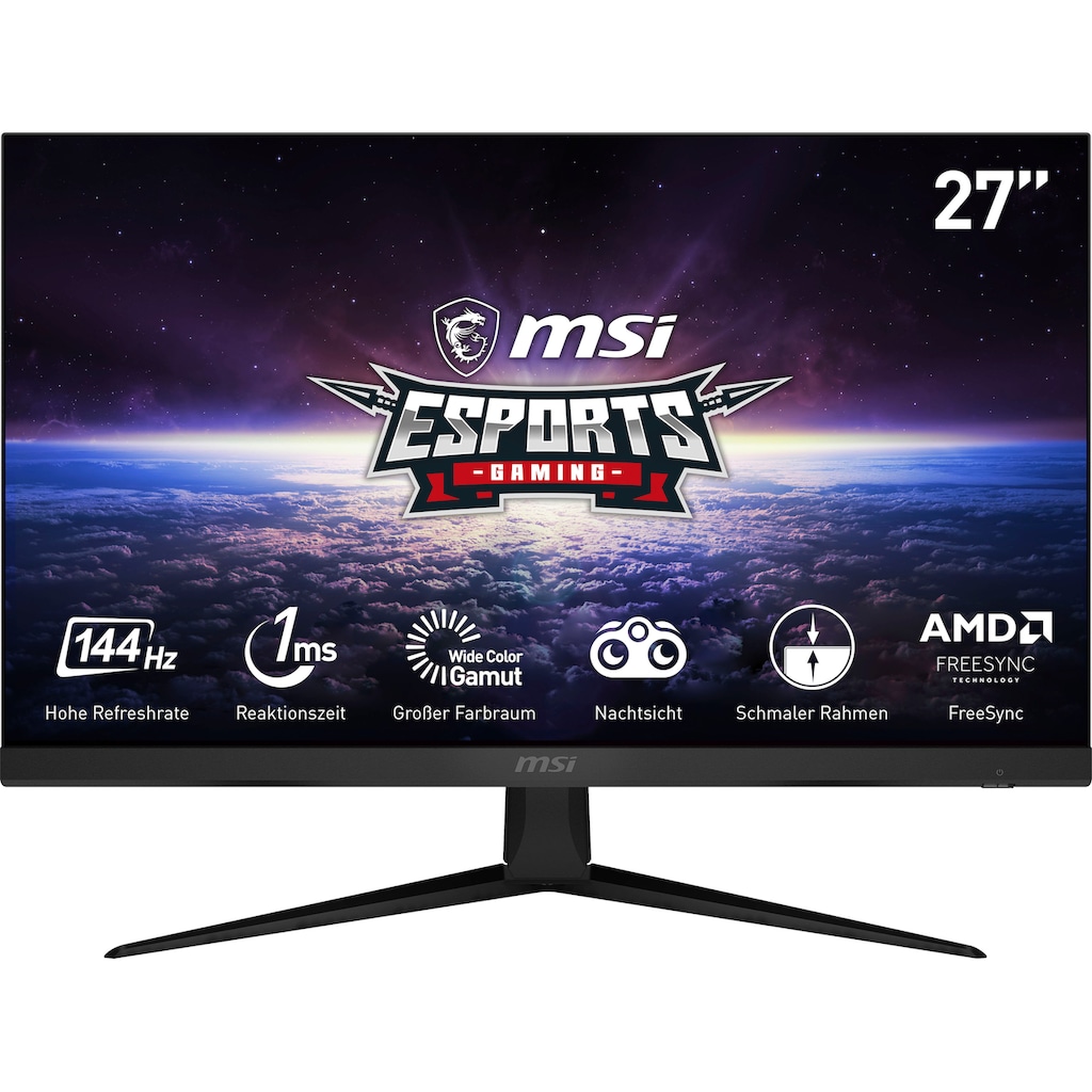 MSI Gaming-Monitor »Optix G271«, 69 cm/27 Zoll, 1920 x 1080 px, Full HD, 1 ms Reaktionszeit, 144 Hz