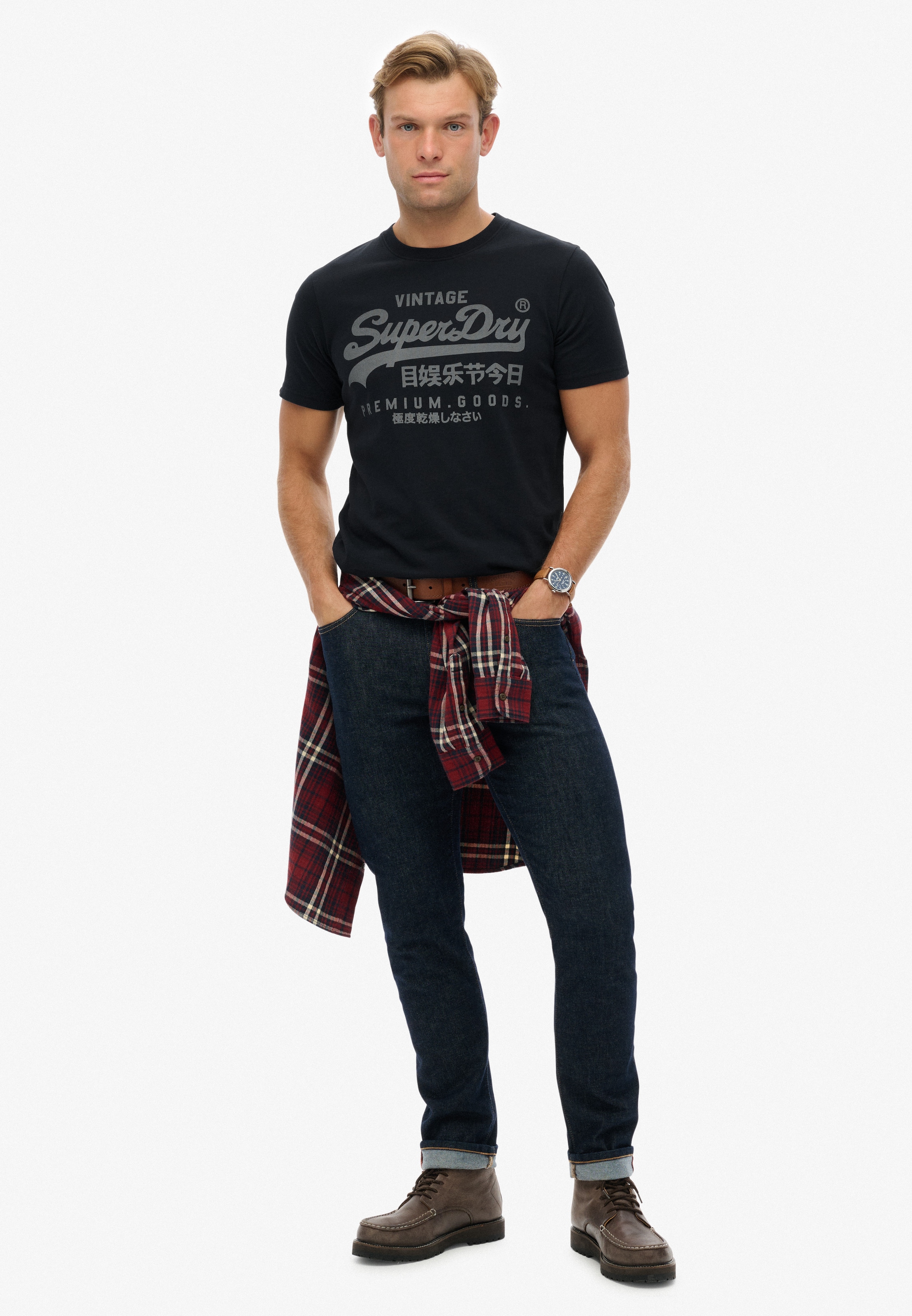 Superdry Rundhalsshirt »VL CLASSIC TEE«