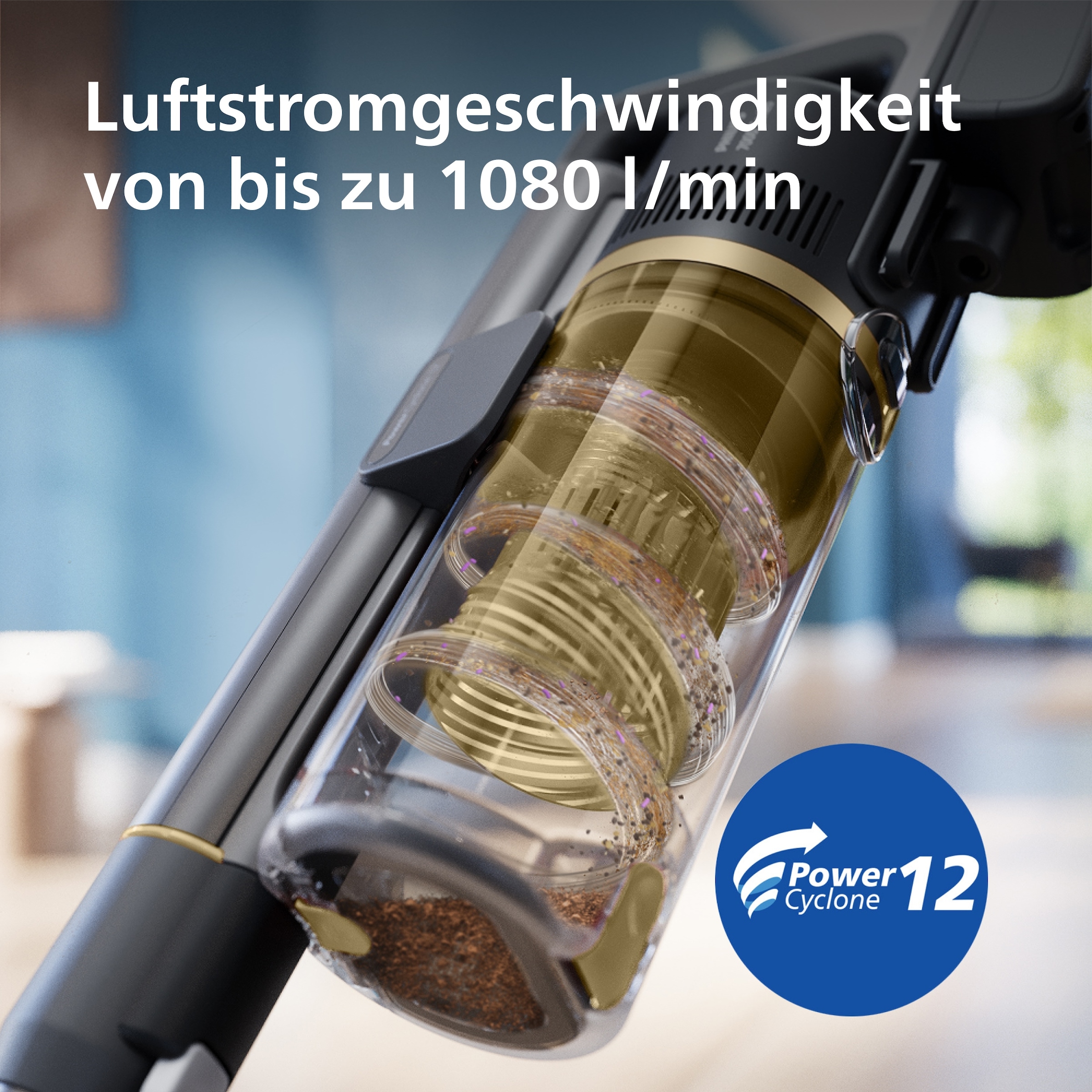 Philips Akku-Hand-und Stielstaubsauger »XC7067/01 7000 Series "Pet"« mit bis zu 80 Minuten Laufzeit und Bodendüse mit Anti-Haarentwirrung