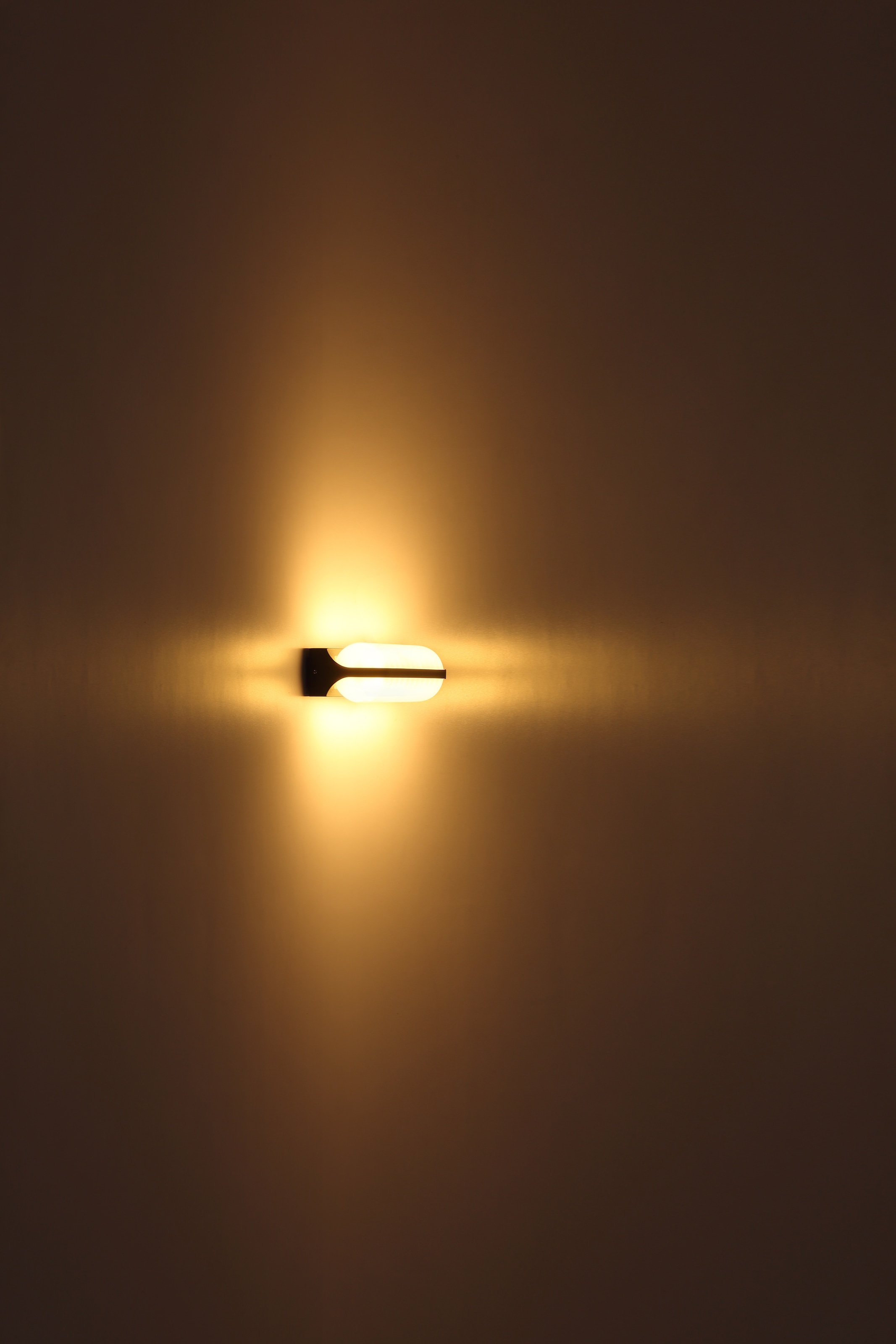 GLOBO LIGHTING Außen-Wandleuchte »HONNA« LED-Modul 1 Stk. Warmweiß Außenlampe Haus IP54 Gartenbeleuchtung Terrasse