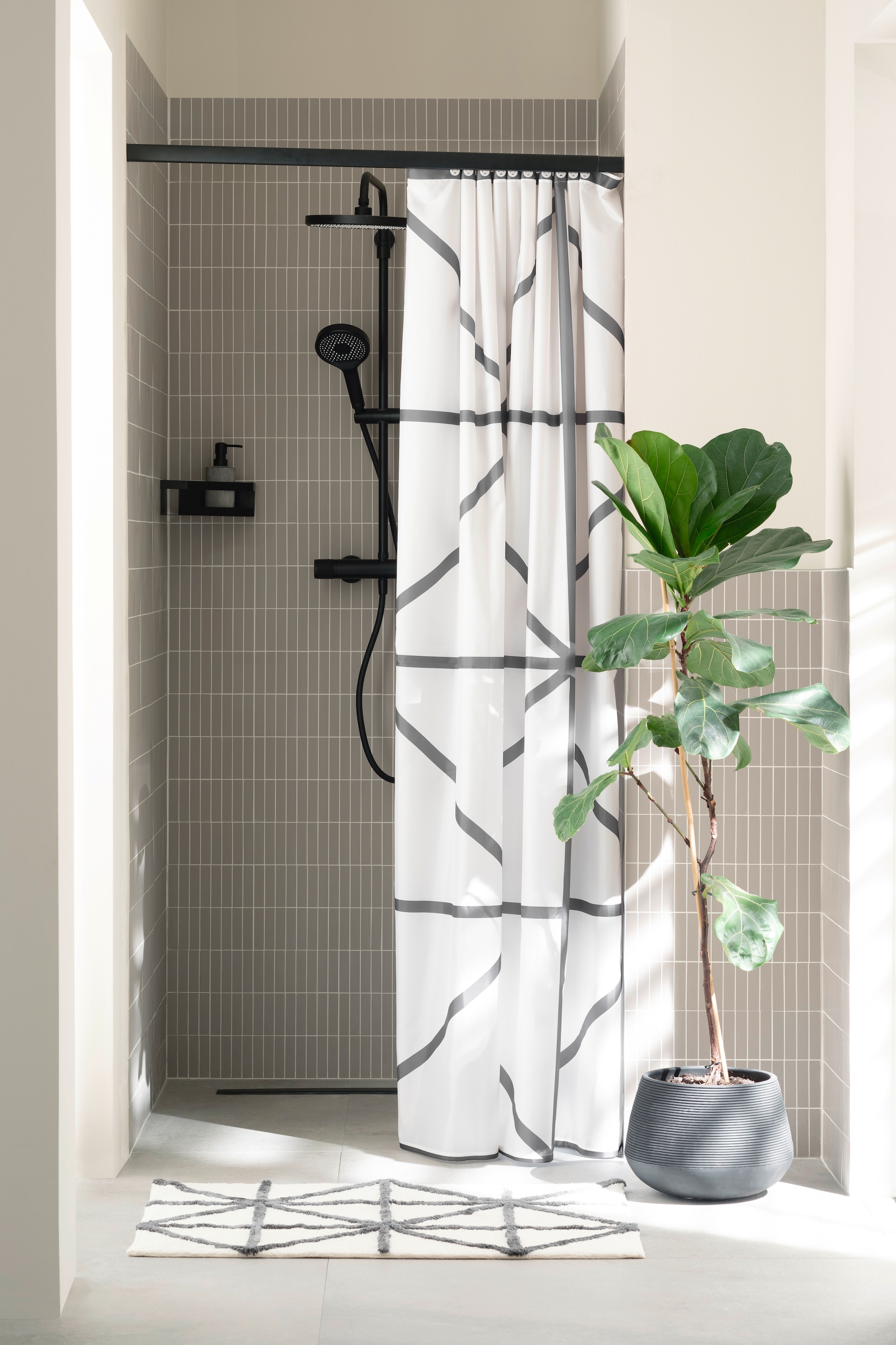 SCHÖNER WOHNEN-Kollektion Badematte »Barbados 232« Höhe 17 mm fußbodenheizungsgeeignet kuschelweicher Badezimmerteppich, waschbar