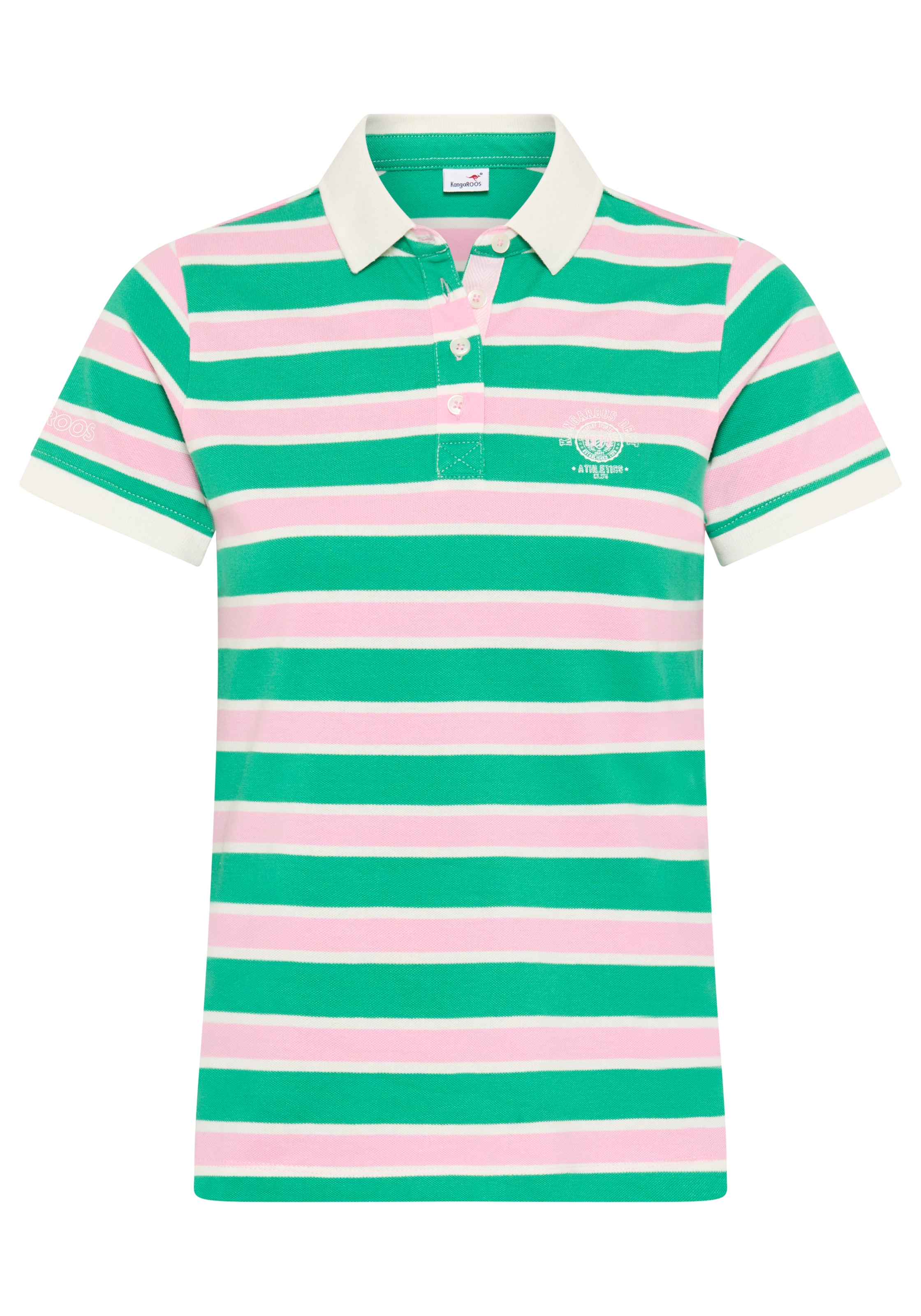 KangaROOS Poloshirt mit vielen Details & Branding