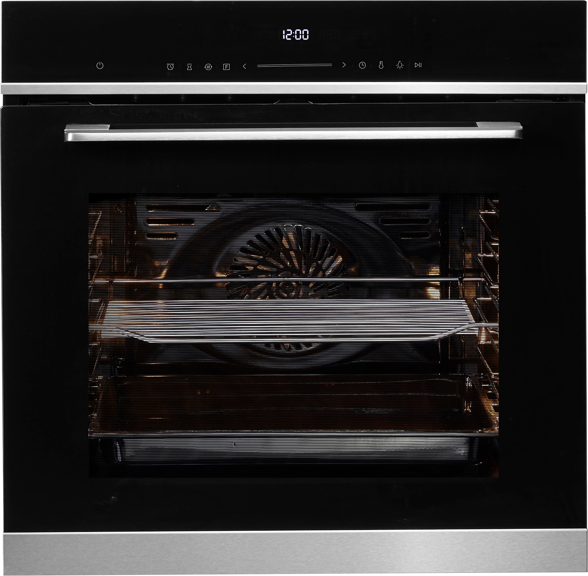 Hanseatic Einbaubackofen »7NM30T0-E111E00«, Pizzastufe - damit die Pizza pe günstig online kaufen