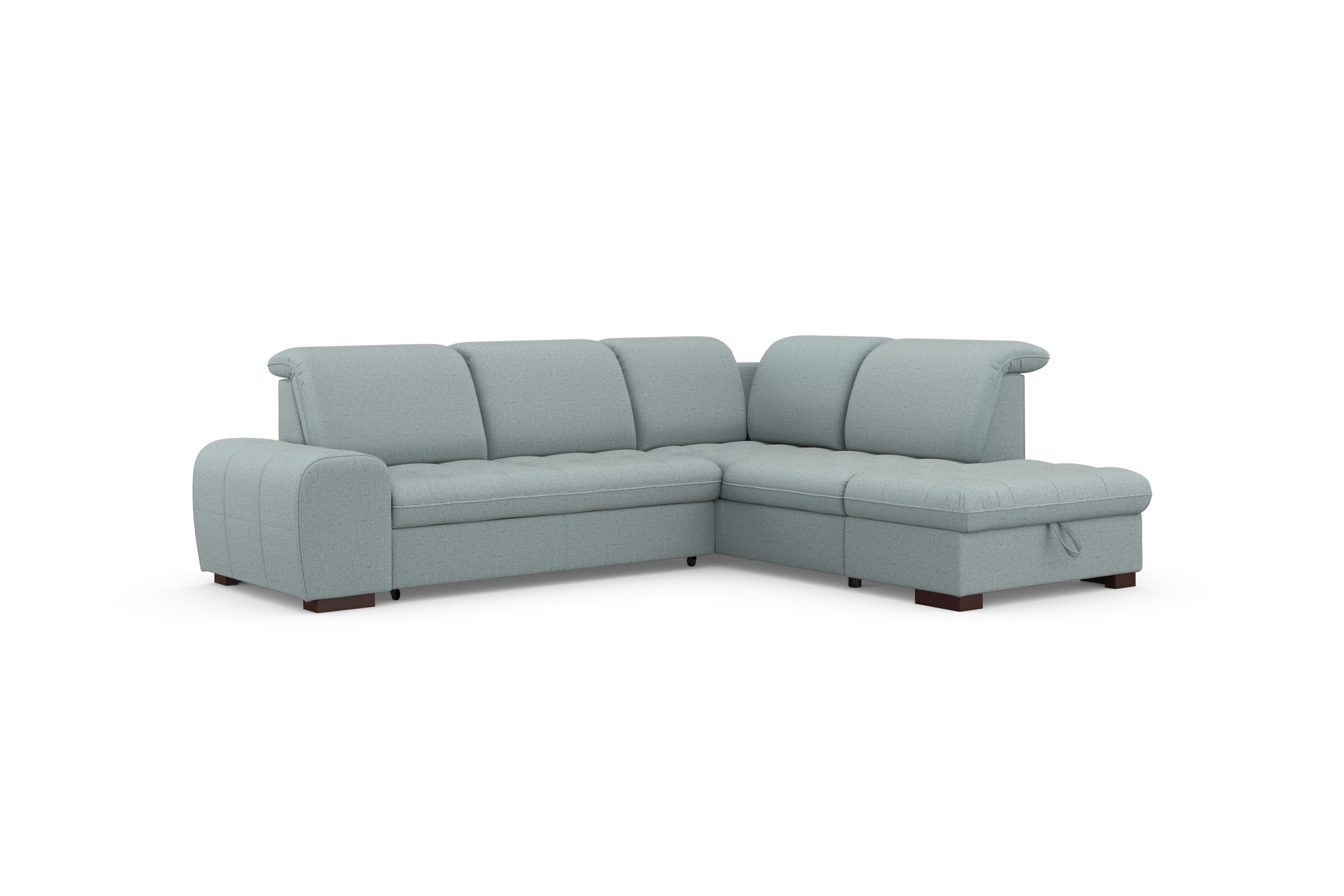 sit&more Ecksofa »Luxor L-Form«, wahlweise mit Bettfunktion, Stauraum und Kopfteilverstellung