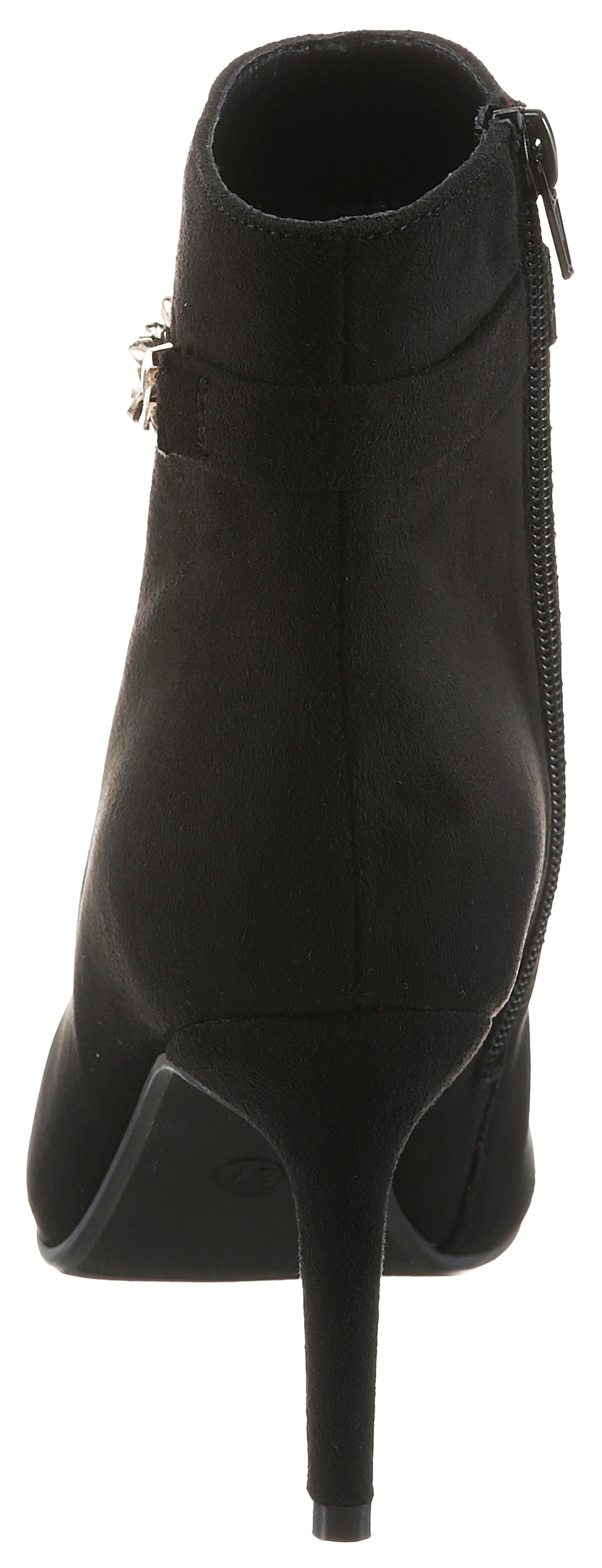 Aniston SHOES Stiefelette  Ankle Boots mit goldener Zierkette - NEUE KOLLEKTION
