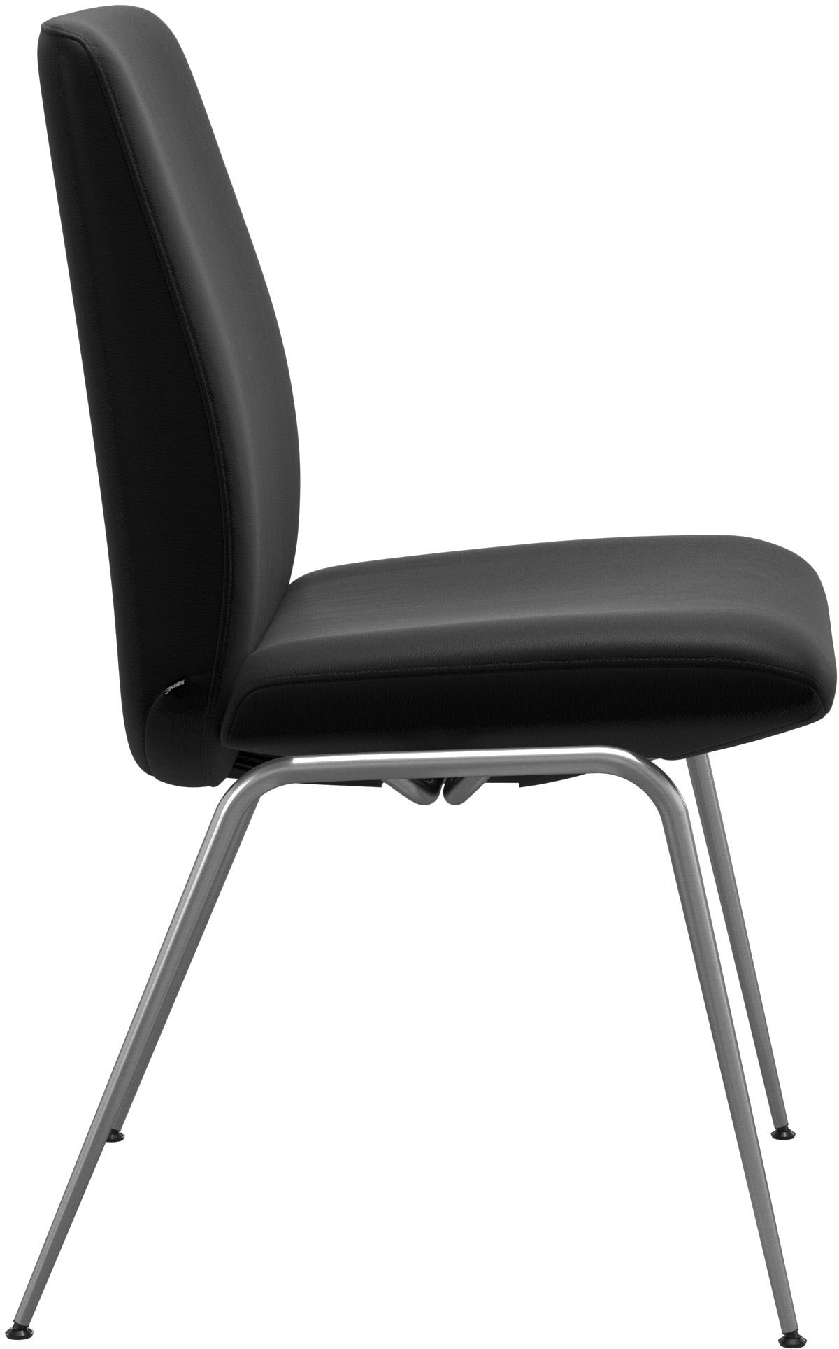 Stressless® Polsterstuhl »Laurel«, Leder BATICK, Low Back, Größe L, mit Beinen aus Stahl in Chrom glänzend