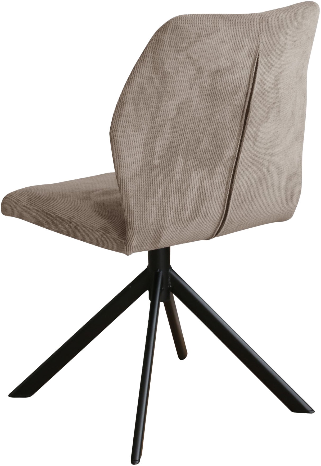Home affaire Schalenstuhl »Hacienda«, (Set), 2 St., Cord, Metallgestell