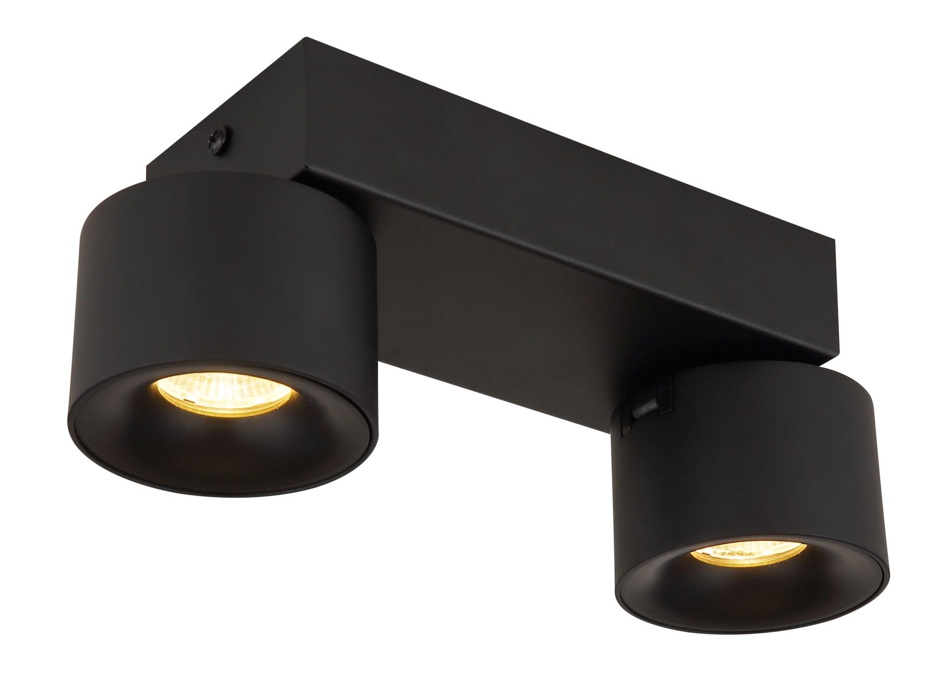 GLOBO LIGHTING LED Deckenstrahler »RAE«, 2 flammig, Leuchtmittel LED-Modul | LED fest integriert, mit schwenkbare und runde -zylindrischen LED-Strahlern