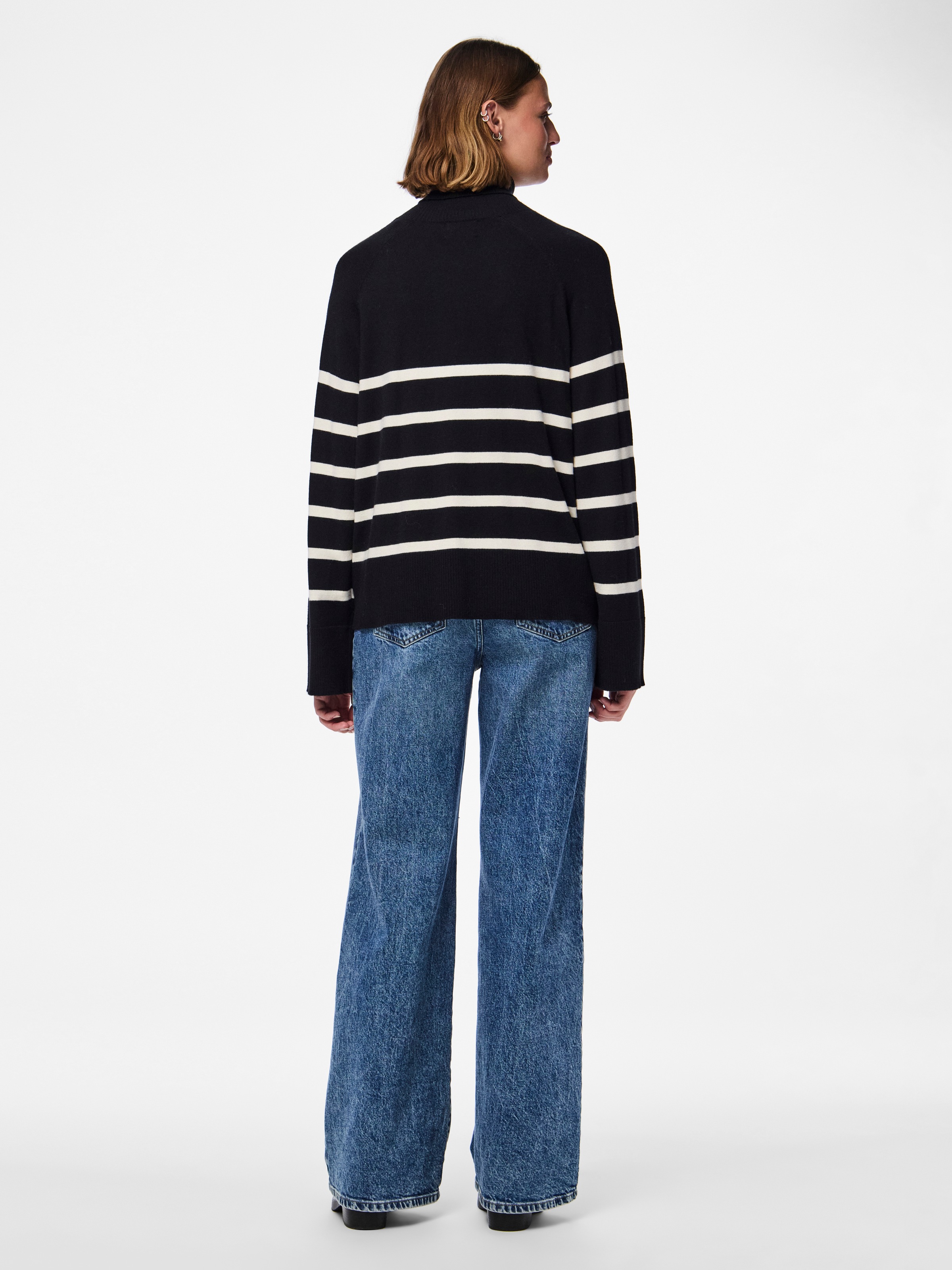 pieces Rollkragenpullover »PCSIA LS ROLLNECK KNIT NOOS BC«