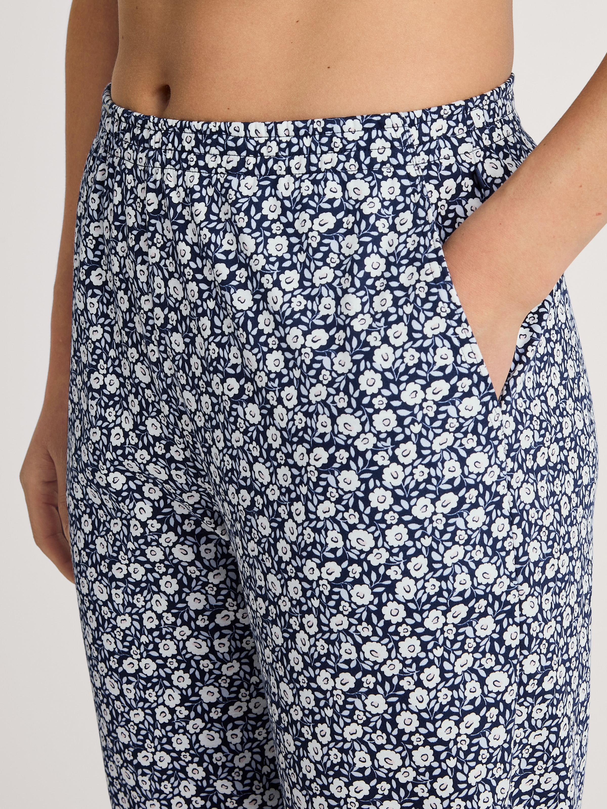 CALIDA Pyjamahose »Favourites Sleep«  seitliche Eingrifftaschen, Interlock-Qualität, Cotton, weich