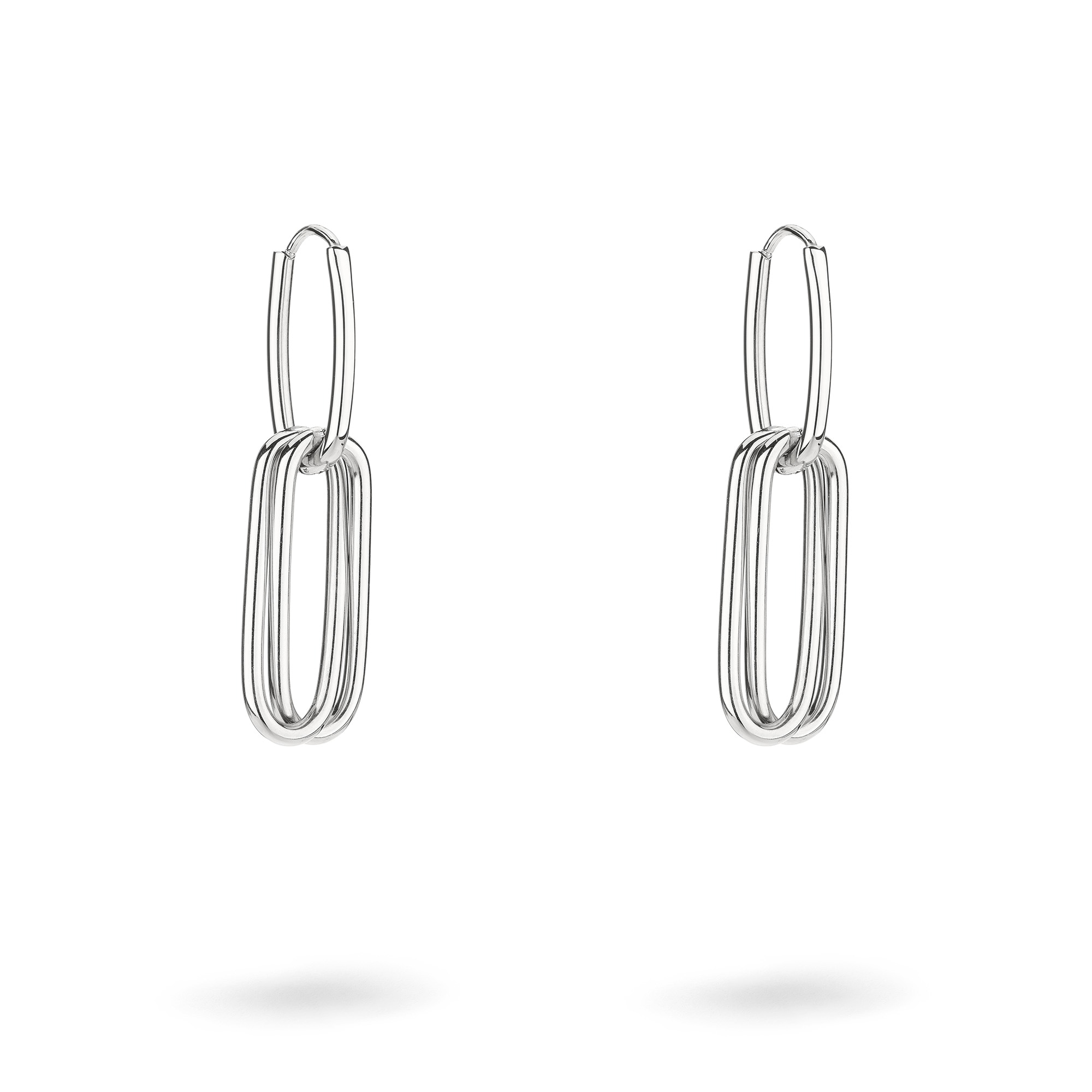 Liebeskind Berlin Paar Creolen »Schmuck Geschenk Edelstahl Ohrringe Special Link, LJ-1558, LJ-1559«
