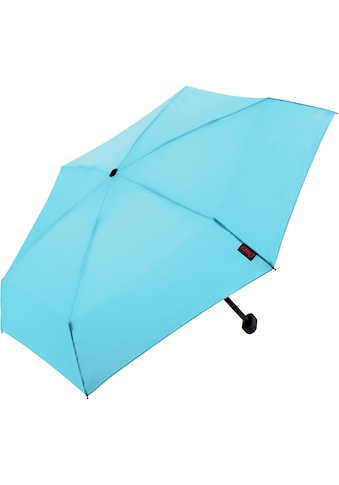 EuroSCHIRM® Taschenregenschirm »Dainty, hellblau«, extra flach und kurz kaufen