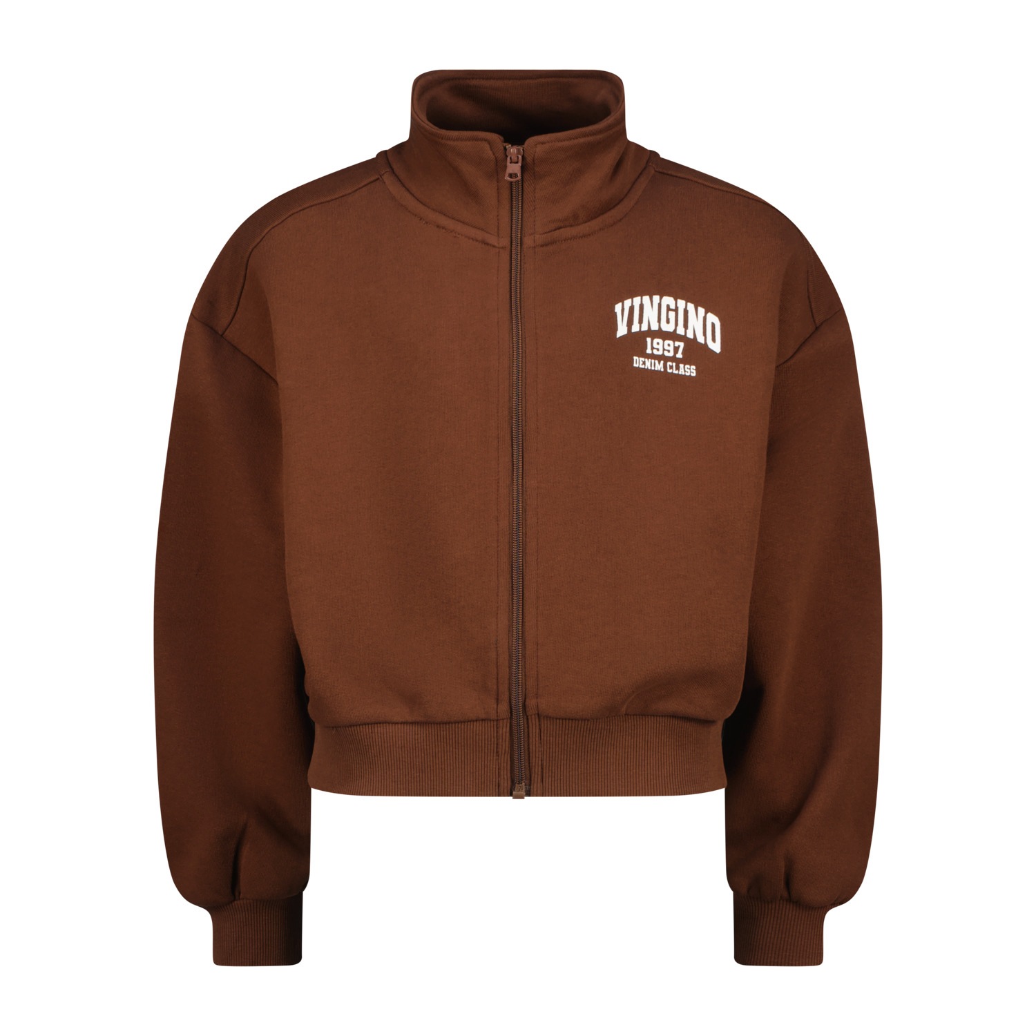 Vingino Sweatjacke mit Stehkragen / kurze Formm / für Girls