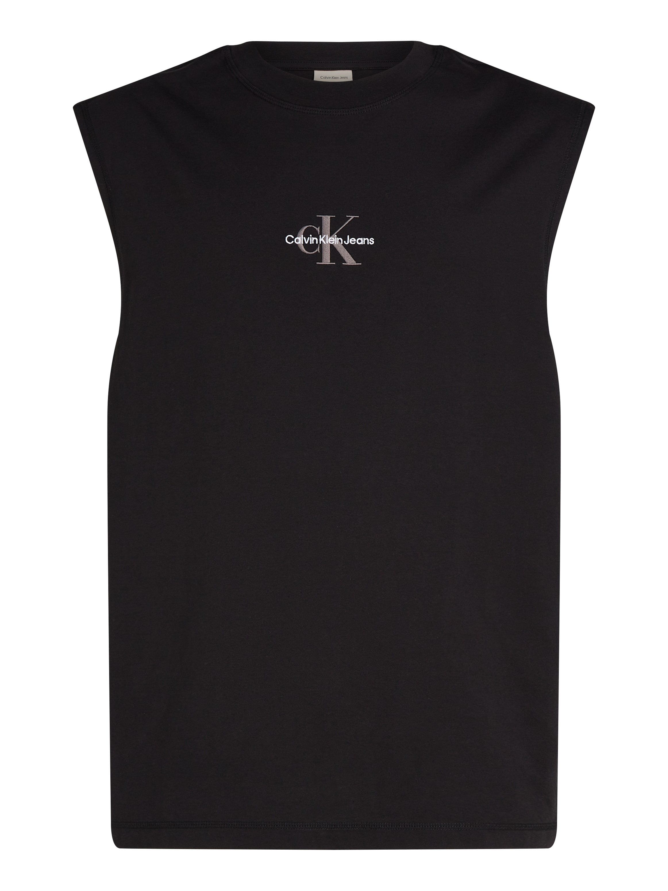 Calvin Klein Jeans Rundhalsshirt »MONOLOGO SLEEVELESS TEE«, mit Logostickerei