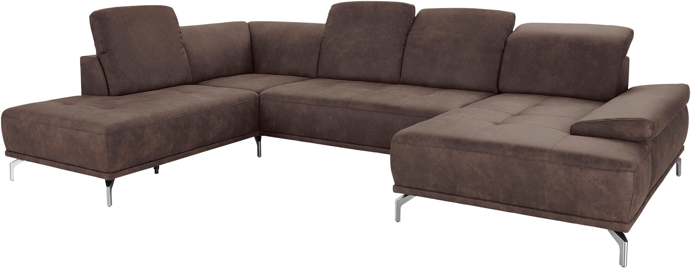 Home affaire Wohnlandschaft »Caluna« Inkl.Sitztiefenverstellung, wahlweise günstig online kaufen