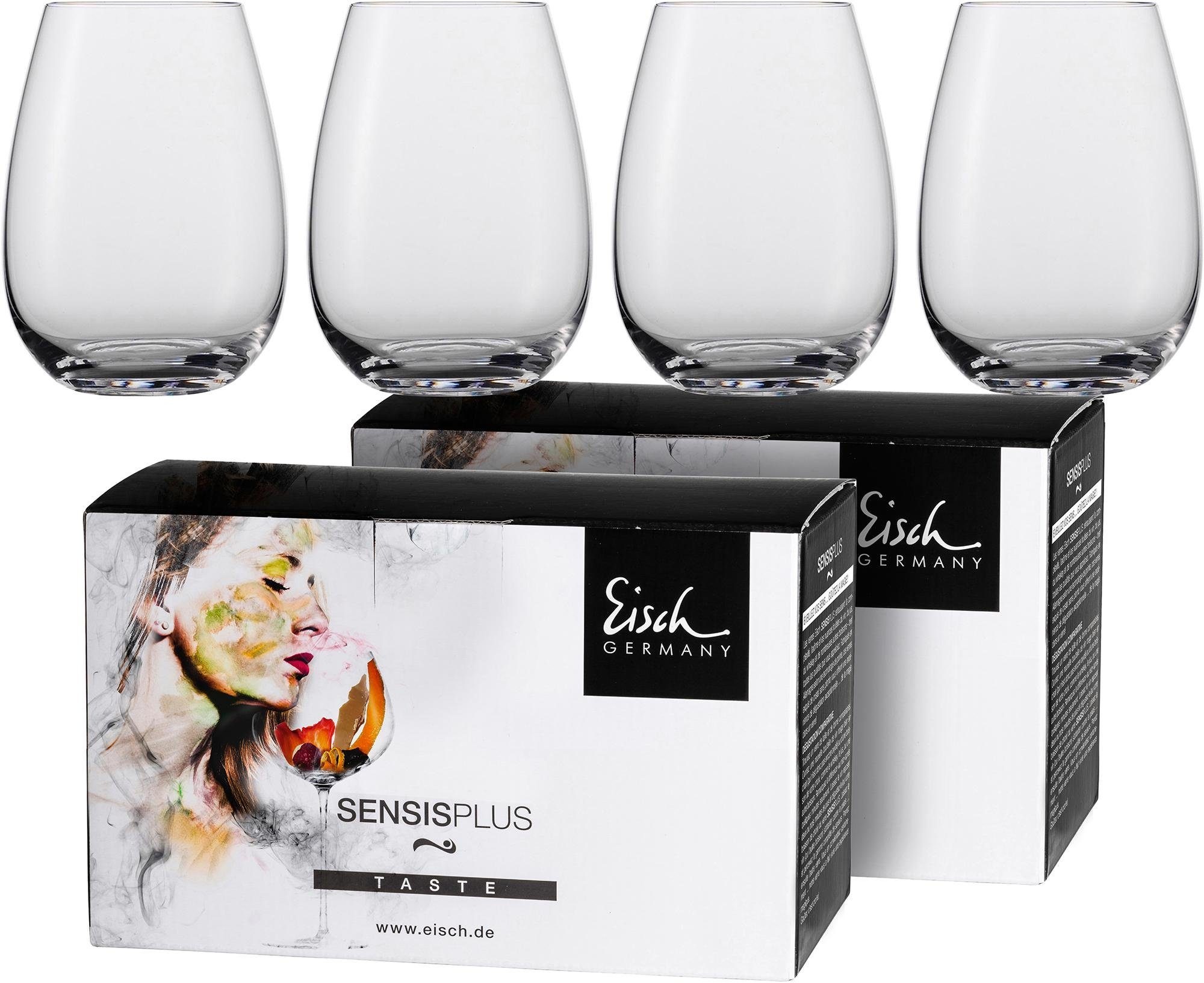 Eisch Germany Becher »Superior SensisPlus«, (Set, 4 tlg.), Bleifrei, 550 ml, 4-teilig