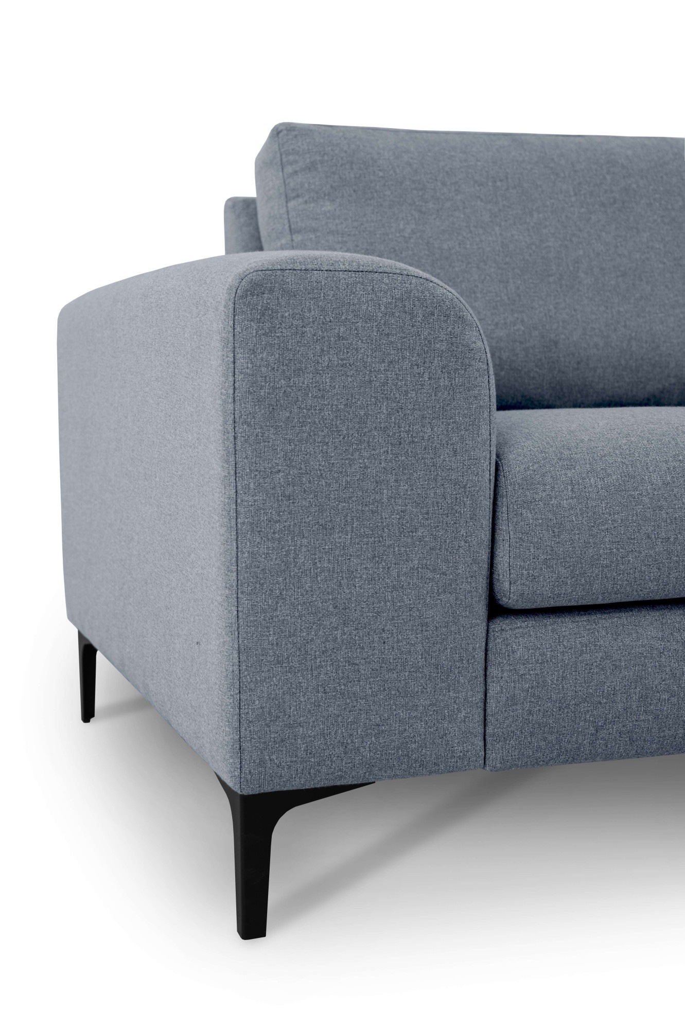 OTTO home Ecksofa »Henry, L-Form, Breite 294 cm« mit Metallbeinen, Wellenunterfederung, wasserabweisender Stoff