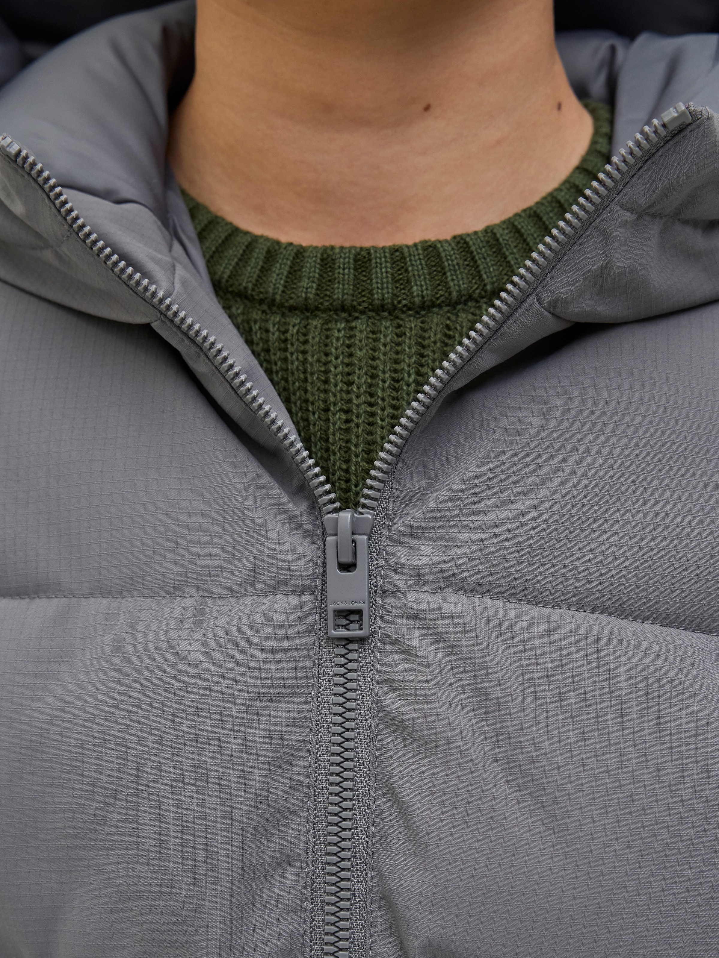 Jack & Jones Junior Steppjacke »JJGLOBAL PUFFER JACKET JNR«, mit Kapuze