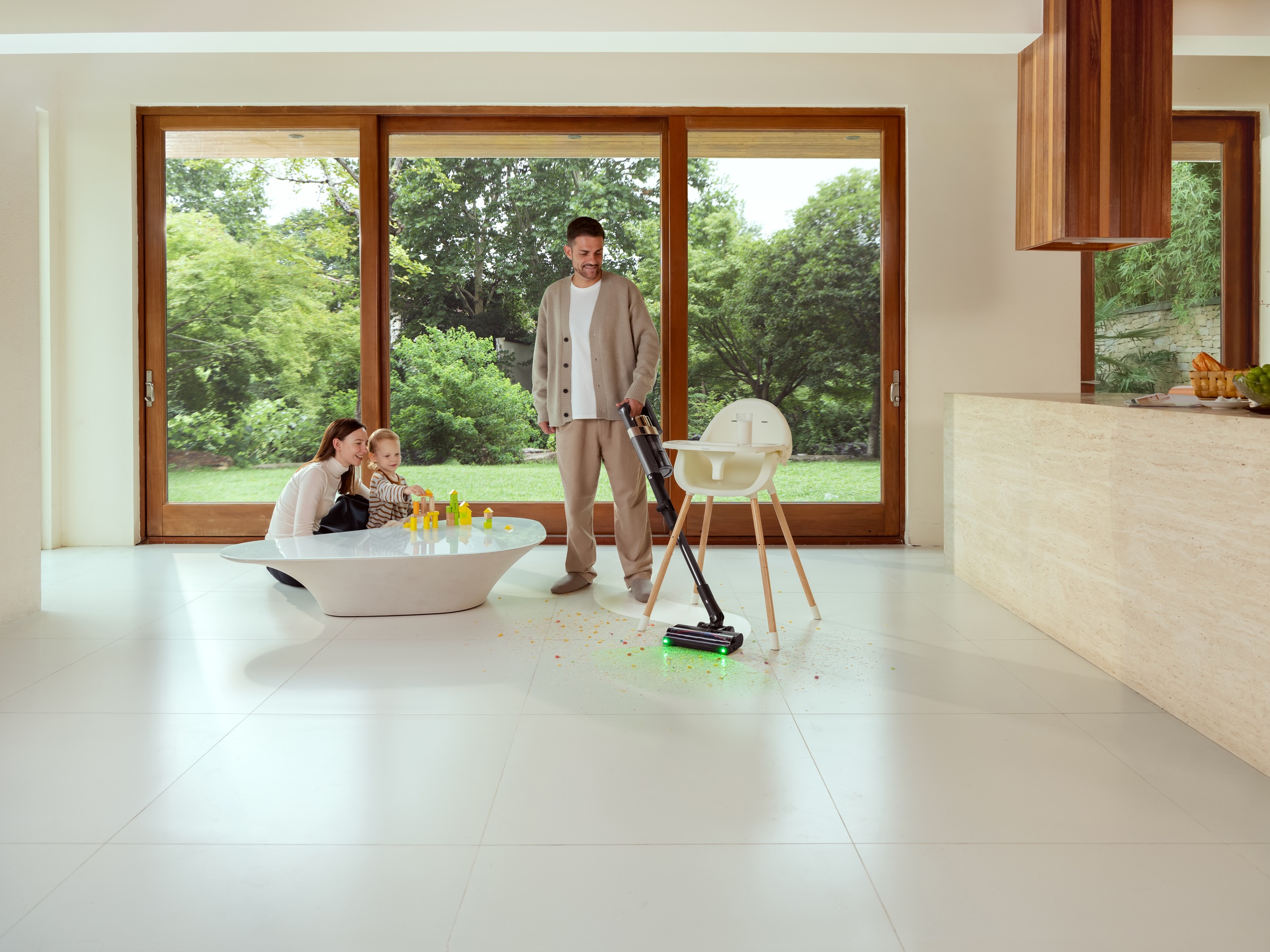 Tineco Akku-Stielstaubsauger »Tineco PURE ONE A90S, Anti-Allergiker Filtersystem, Saugrohr knickbar«