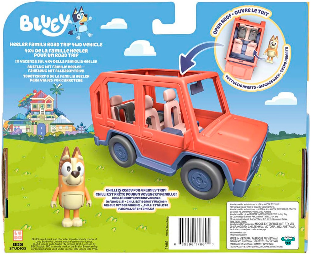 Moose Spielzeug-Auto »Bluey S11 Familienausflug - 4WD Familienauto«