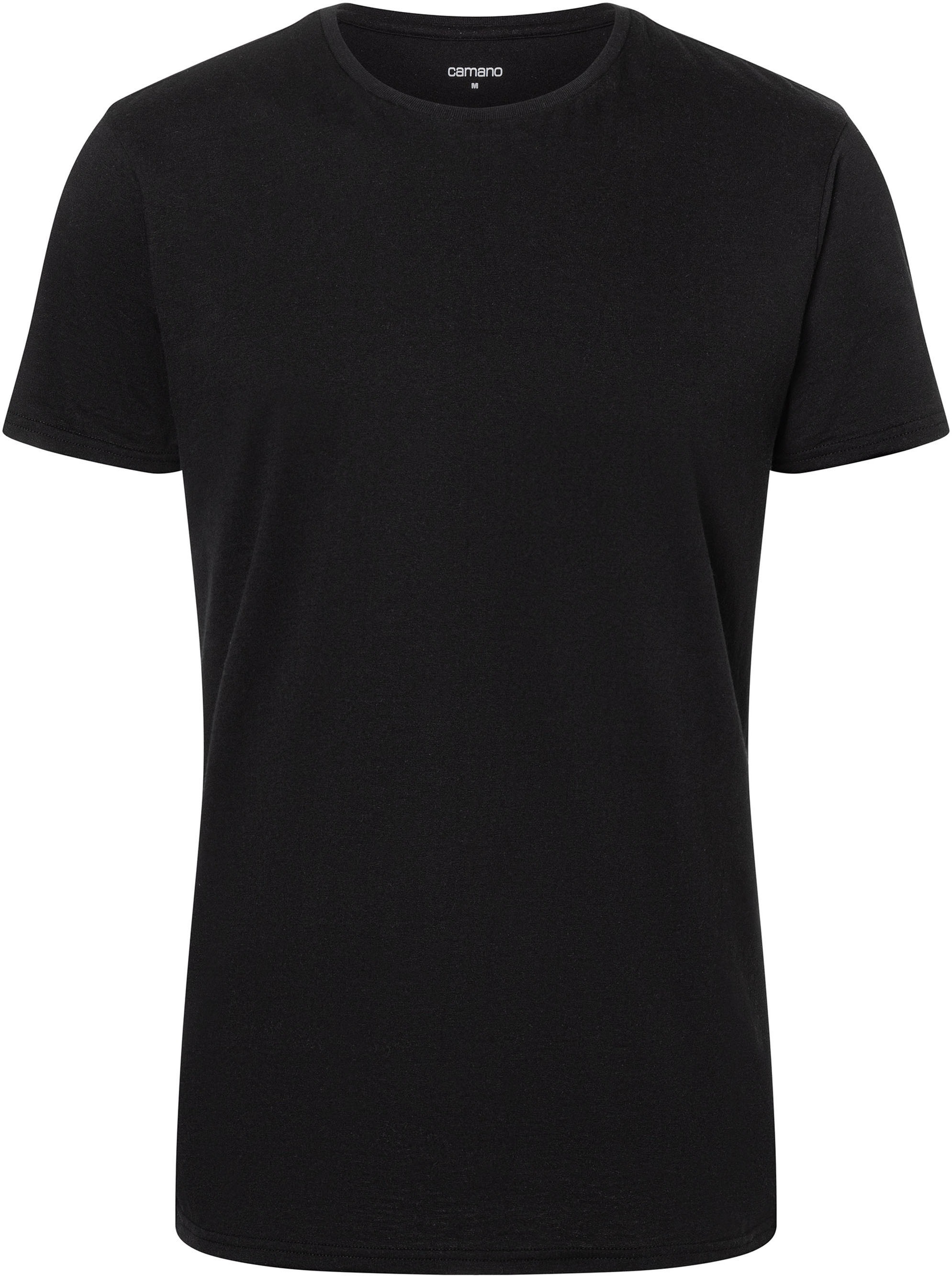 Camano T-Shirt »comfort«, (2er Pack), mit Rundhalsausschnitt