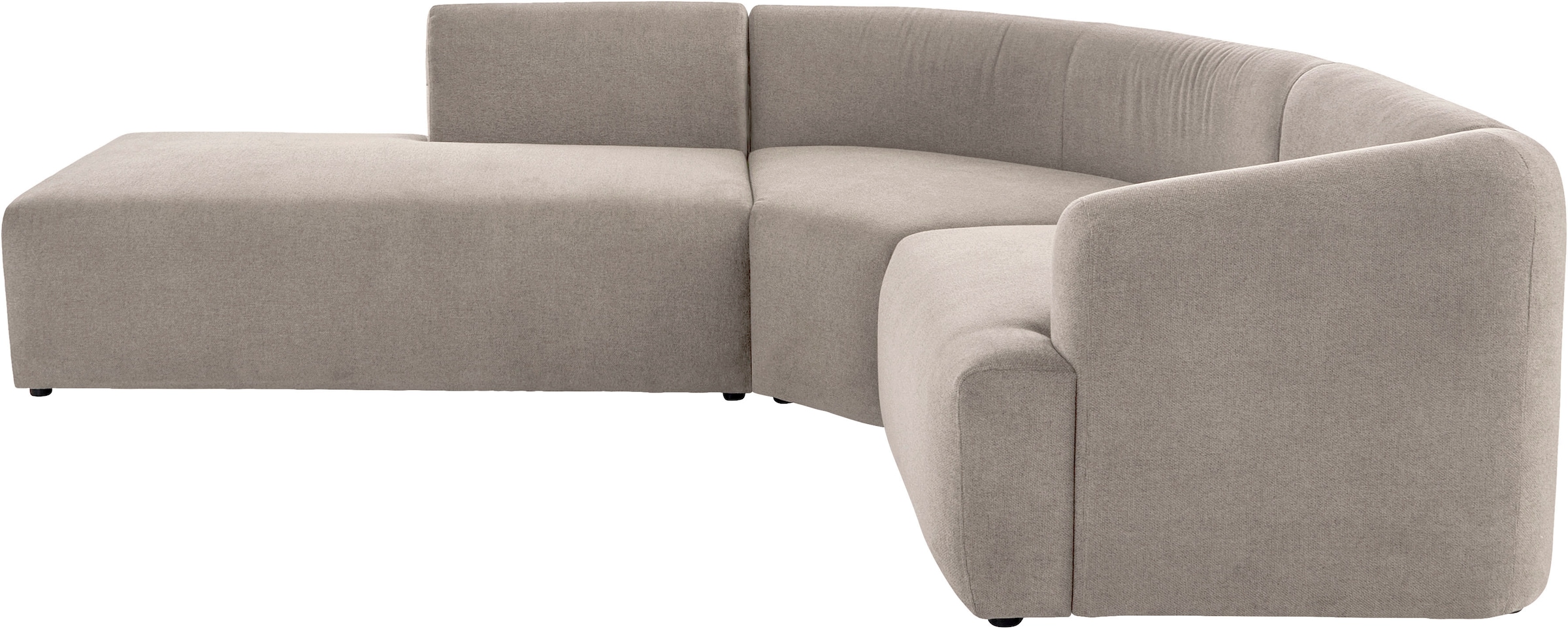 LeGer Home by Lena Gercke Ecksofa »LYZA L-Form links/rechts, Modularsofa, Maße B/T/H: 211/267/74 cm«, als Modul oder separat verwendbar, für individuelle Zusammenstellung