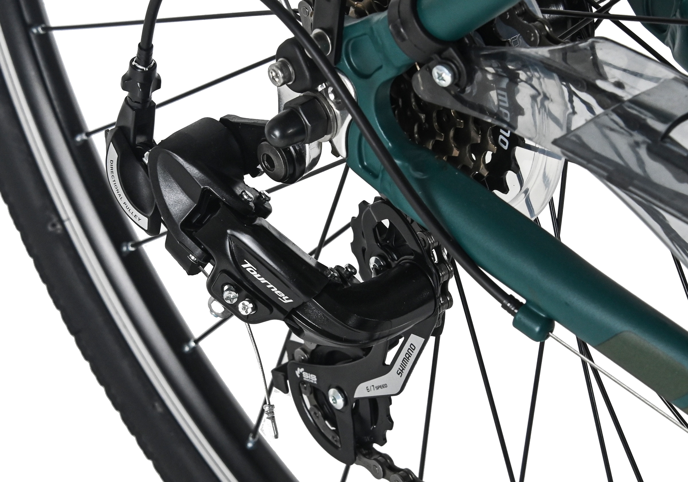 Dacapo Trekkingrad »Herren 28'' Ravenna 50 Grün 21 Gänge RH 48 cm« 21 Gang Shimano Tourney Schaltwerk Kettenschaltung