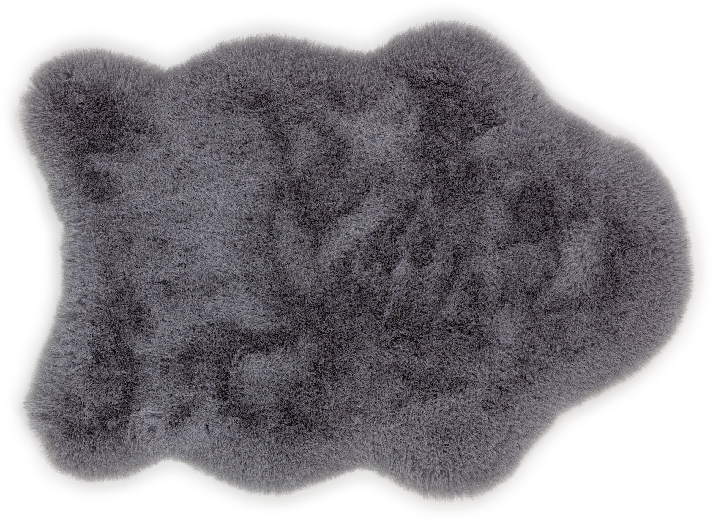 SCHÖNER WOHNEN-Kollektion Hochflor-Teppich »Tender deluxe 6286«, fellförmig, 50 mm Höhe, Dekofell, Fellteppich, flauschig, waschbar, Schöner Wohnen Kollektion